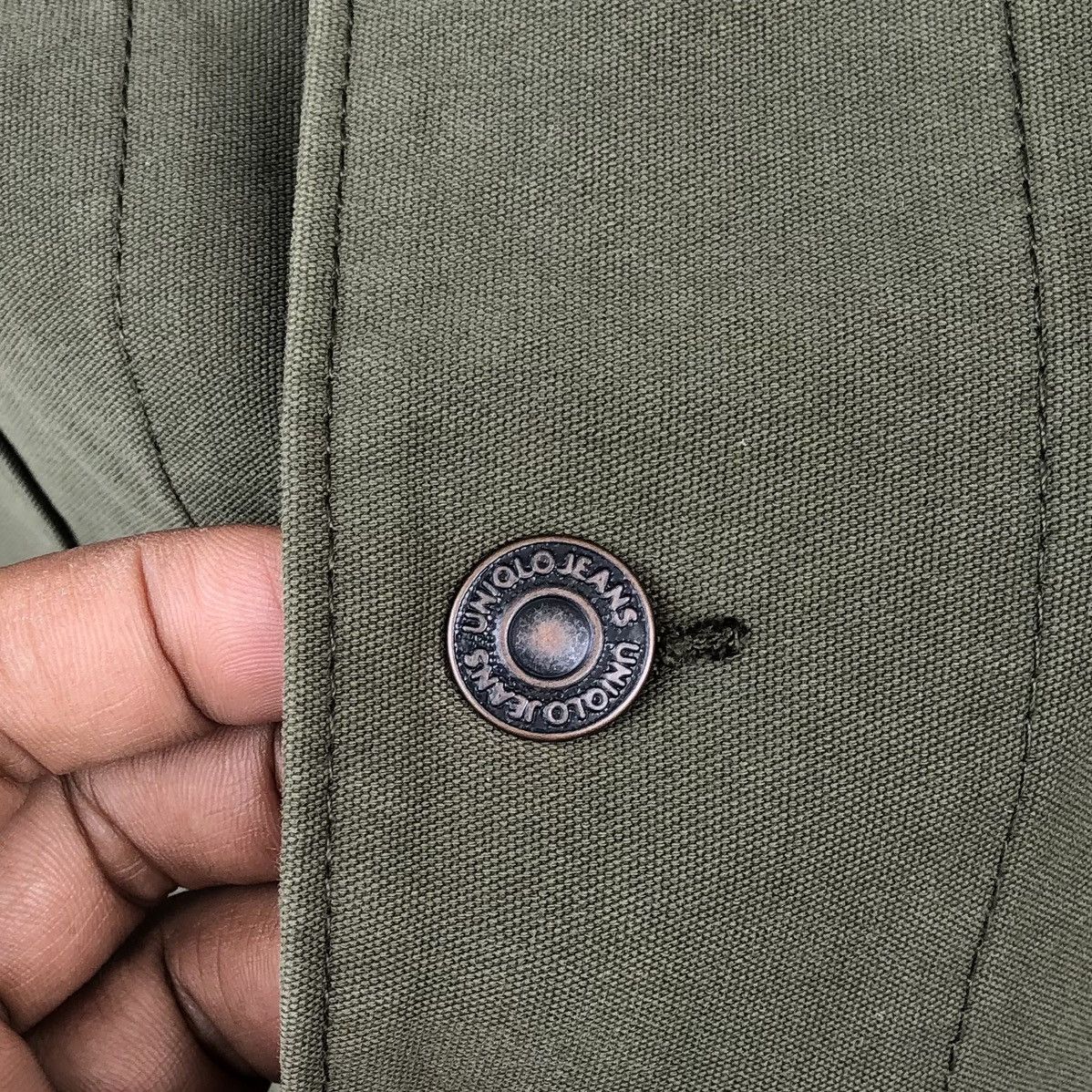 Uniqlo Uniqlo Men’s Ultility Olive Green Jacket Size US L / EU 52-54 / 3 - 11 Thumbnail
