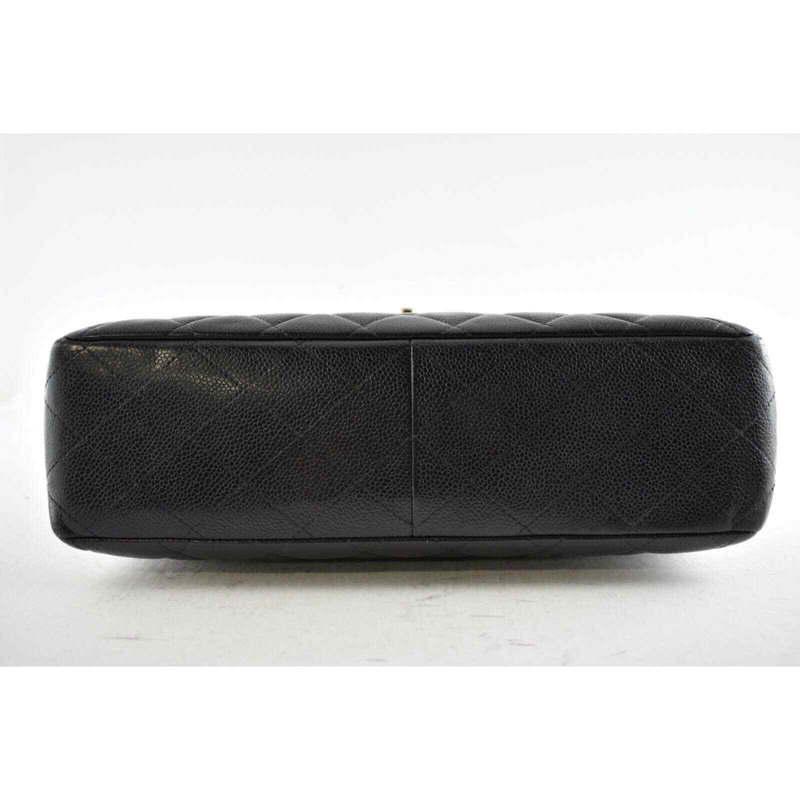 Chanel Chanel Vintage Jumbo Flap CC Logo Shoulder Crossbody Bag Size ONE SIZE - 9 Thumbnail
