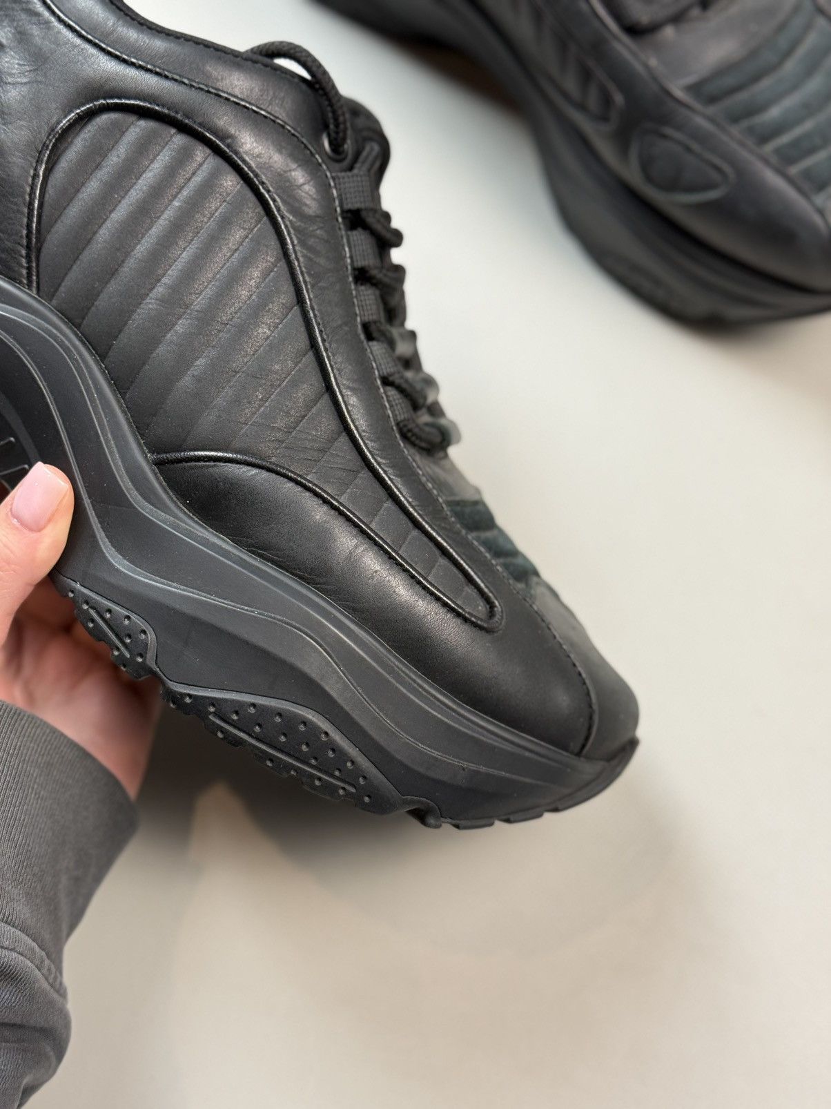 Misbhv MISBHV Black Kombat Moon Trainer Sneakers Size 43 / US 9.5 Size US 9.5 / EU 42-43 - 6 Thumbnail