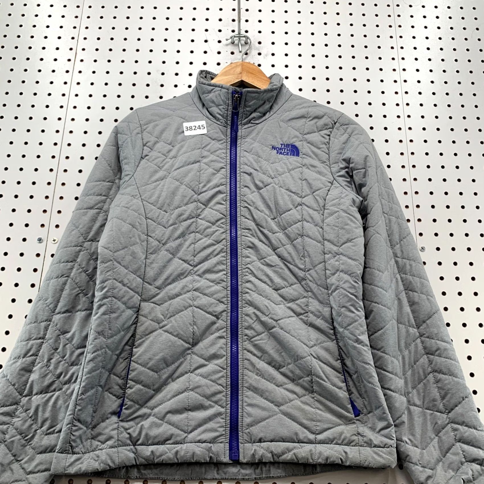 The North Face The North Face Jacket Womens Small Gray Puffer Liner Full Zip Size S / US 4 / IT 40 - 5 Thumbnail