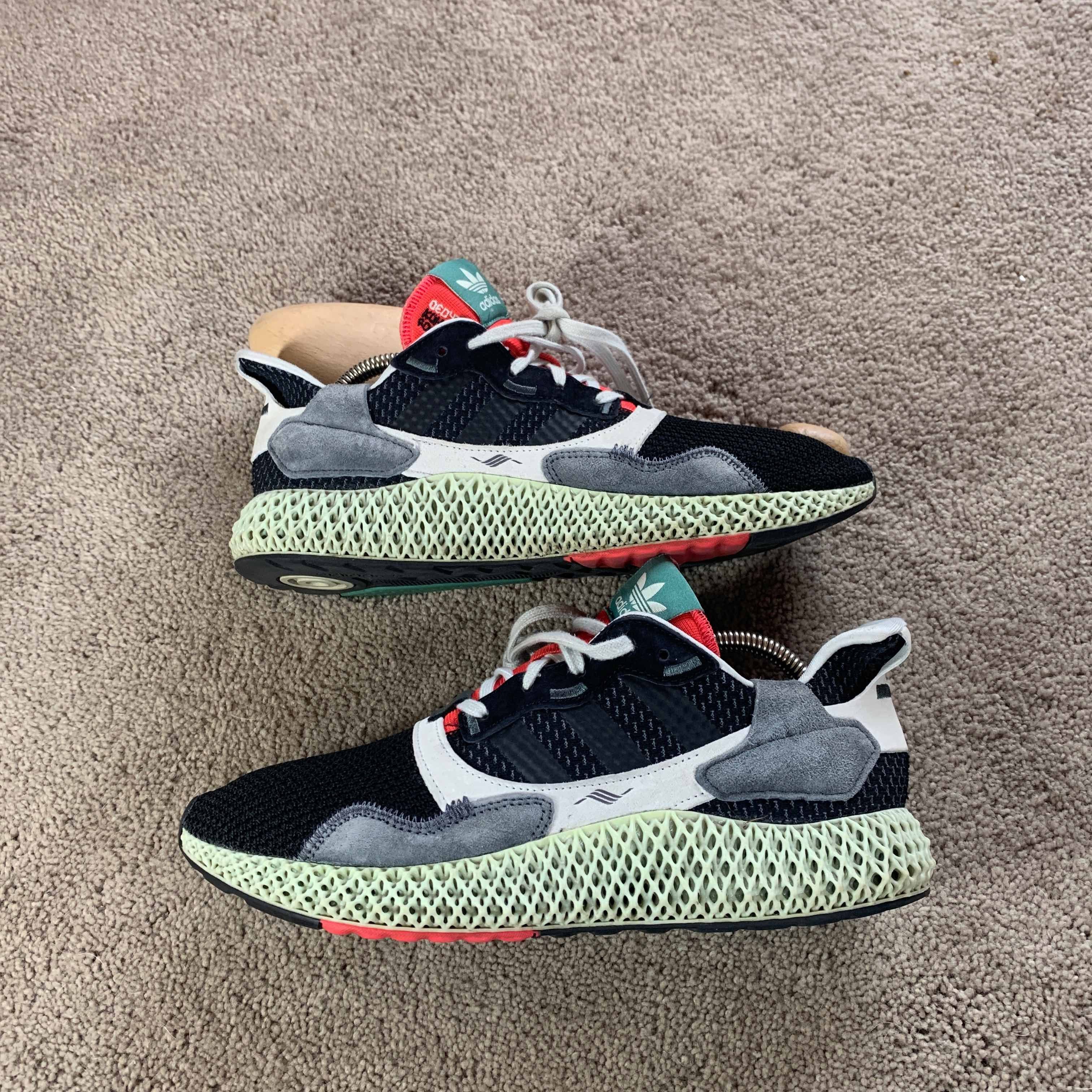 ふぅ4 Futurecraft 4d Zx 4000 4d Black Onyx Adidas ZX 4000 Futurecraft 4D