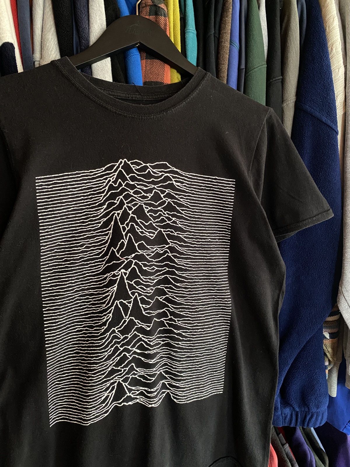 Band Tees VINTAGE JOY DIVISION UNKNOWN PLEASURES T-SHIRT BACK PRINT Size US M / EU 48-50 / 2 - 2 Thumbnail