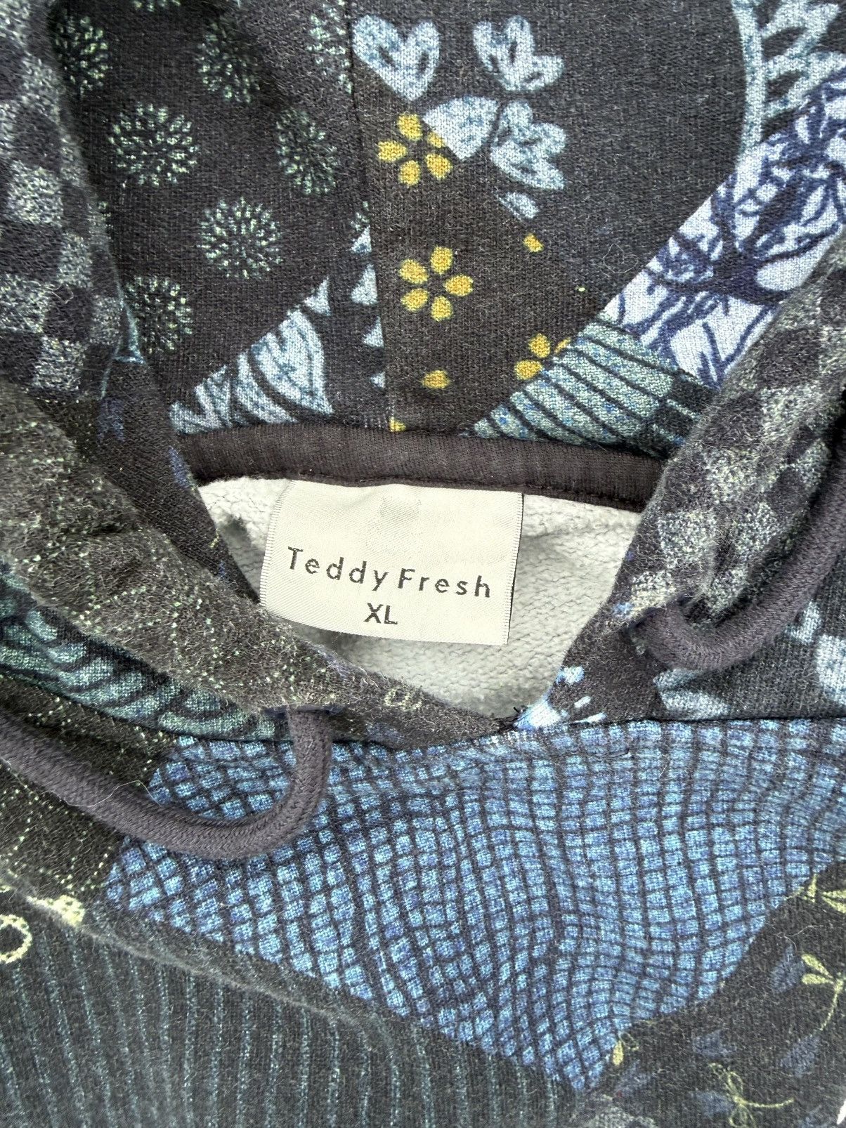 Teddy Fresh Teddy Fresh patchwork hoodie size XL Size US XL / EU 56 / 4 - 2 Thumbnail