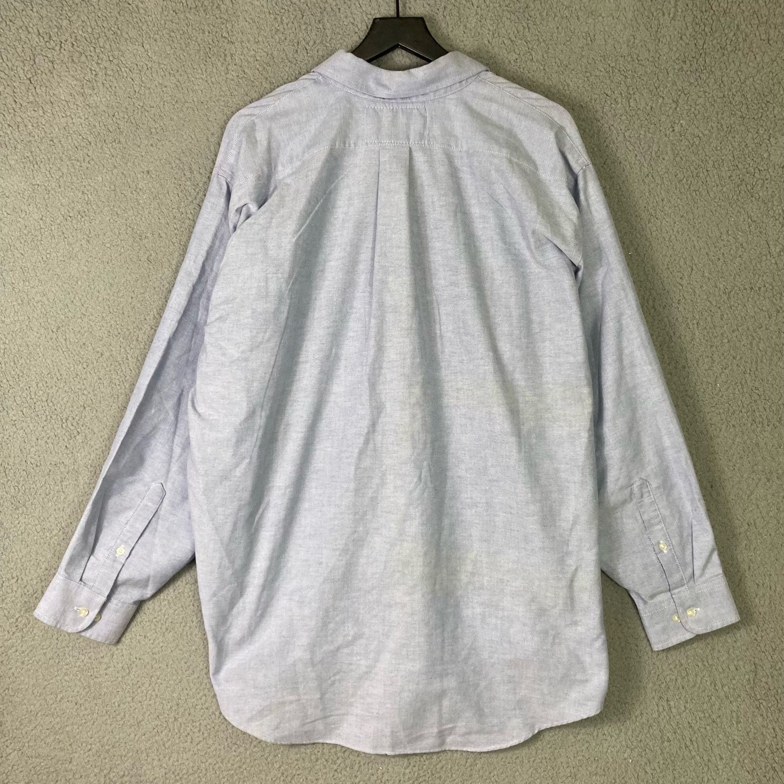 Other Casual Country Men's 2XL Blue Long Sleeve Cotton Dress Shirt Size US XXL / EU 58 / 5 - 6 Thumbnail
