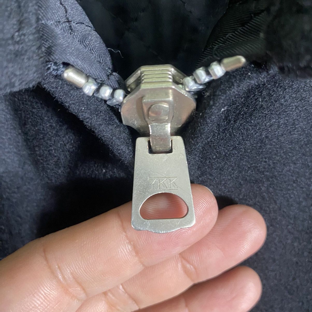 Vintage × Y's for Men × Yohji Yamamoto Vintage Ys For Men Yohji Yamamoto Reversible Wool Zipper Size US L / EU 52-54 / 3 - 12 Thumbnail