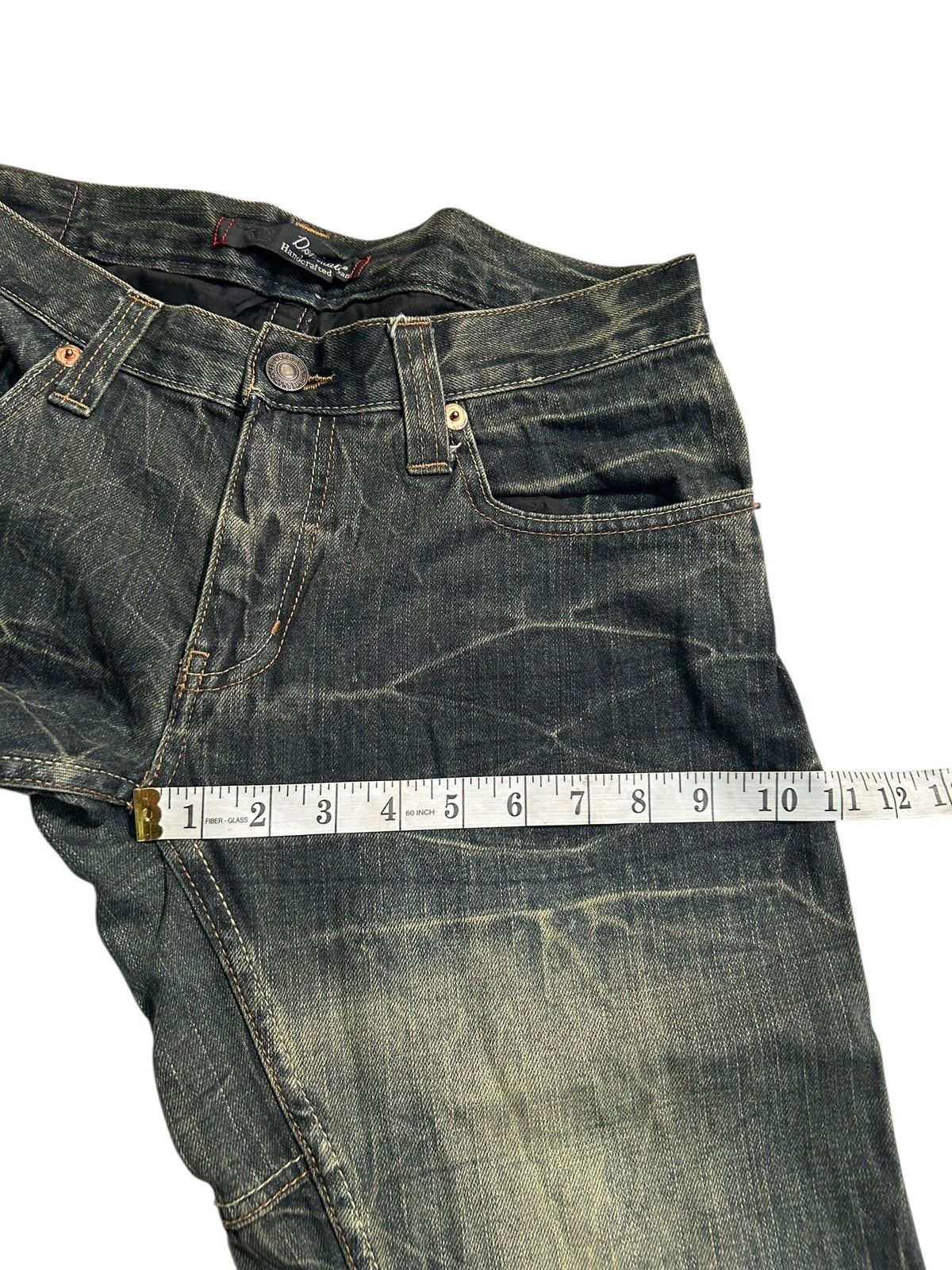 Japanese Brand × Kapital × Vintage Rusty Dominate Handcrdfted Jeans Japan Punk Grunge Style Size US 32 / EU 48 - 15 Thumbnail
