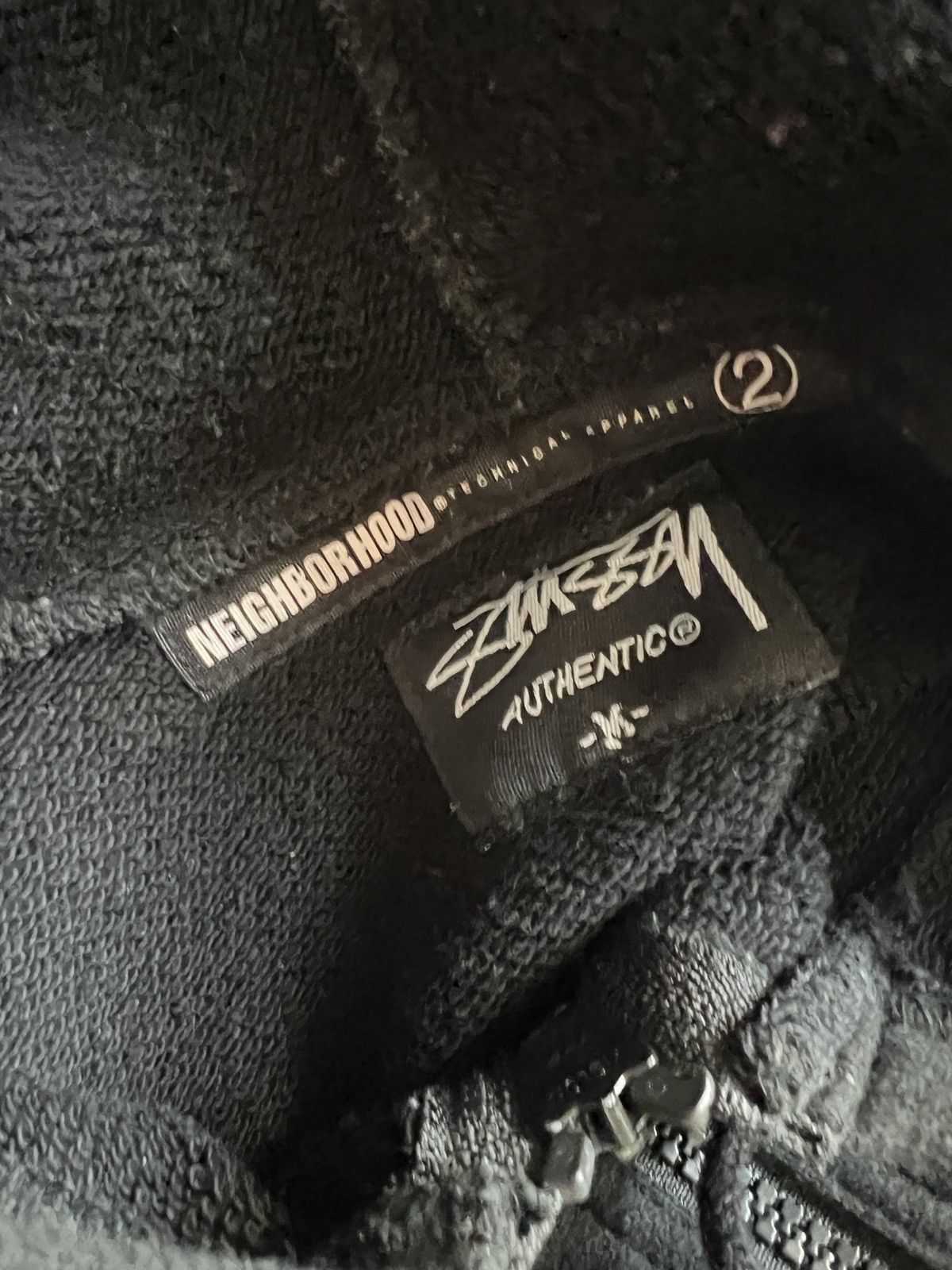 Neighborhood × Stussy Stussy X Neighborhood Archive FW06 Zip Up Hoodie Size US M / EU 48-50 / 2 - 12 Thumbnail