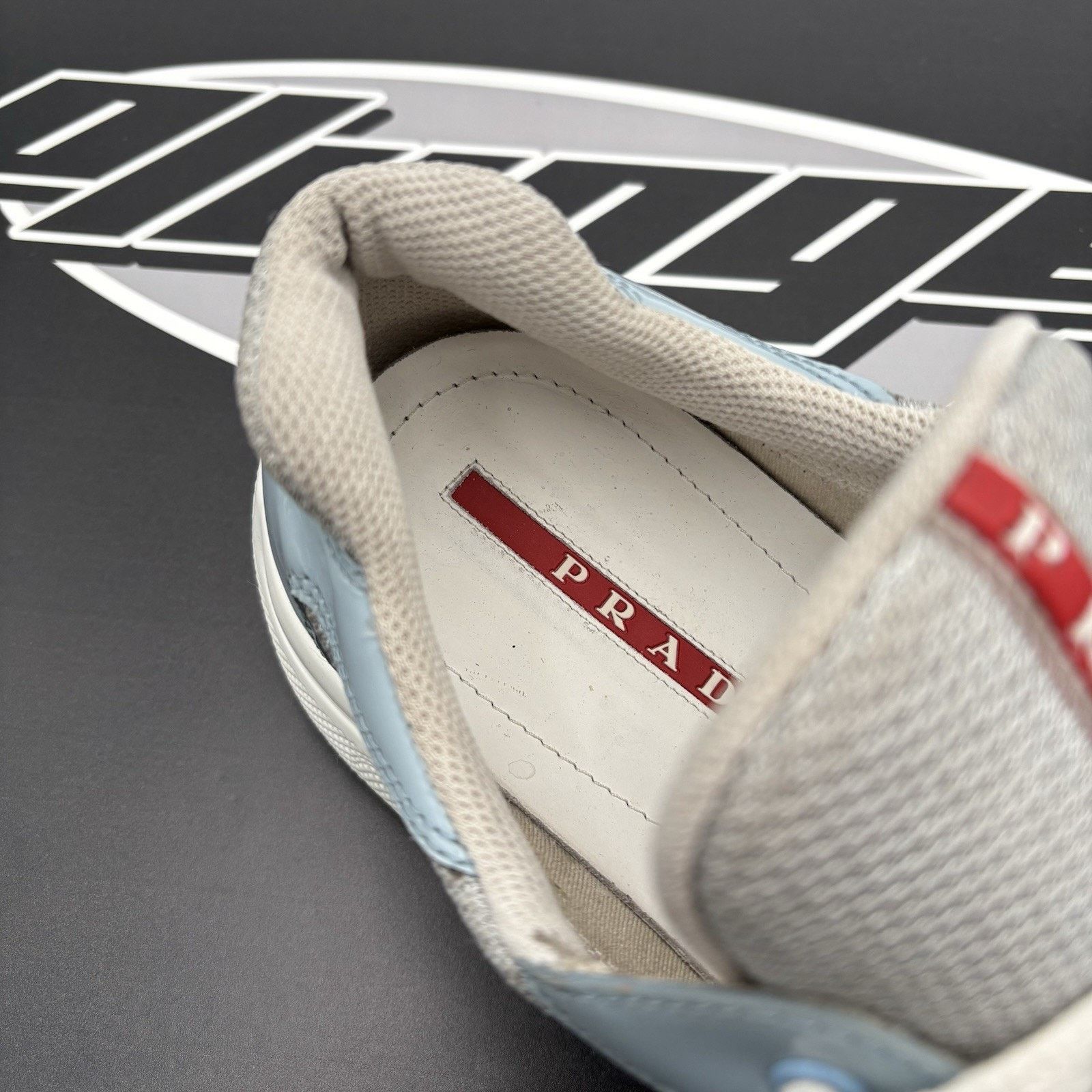 Prada Prada Americas Cup ' Sky Blue, White ' | GOOD CONDITION! Size US 10 / EU 43 - 16 Thumbnail