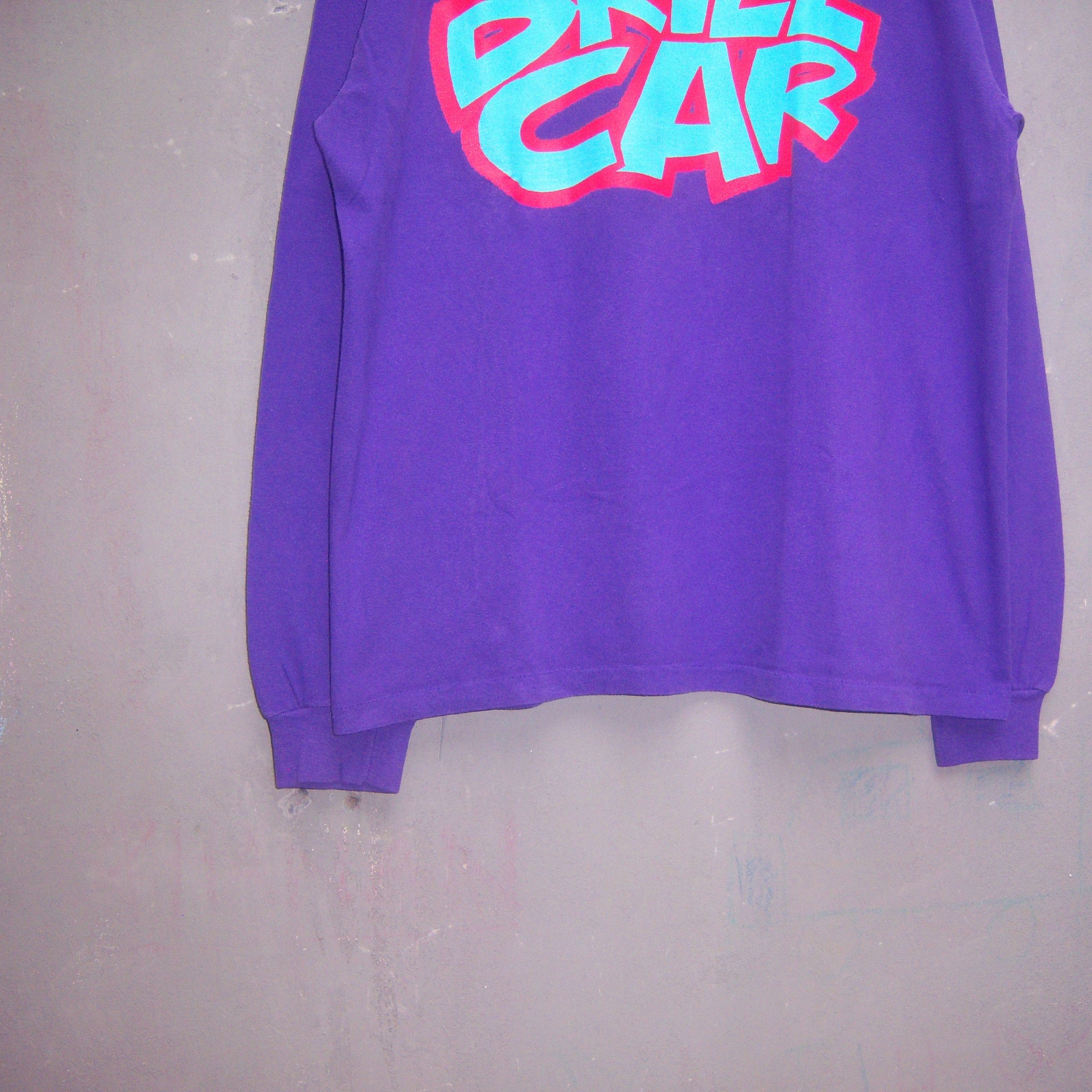 Band Tees × Vintage 1991 Big Drill Car - Batch Purple T shirt Size US XL / EU 56 / 4 - 7 Thumbnail