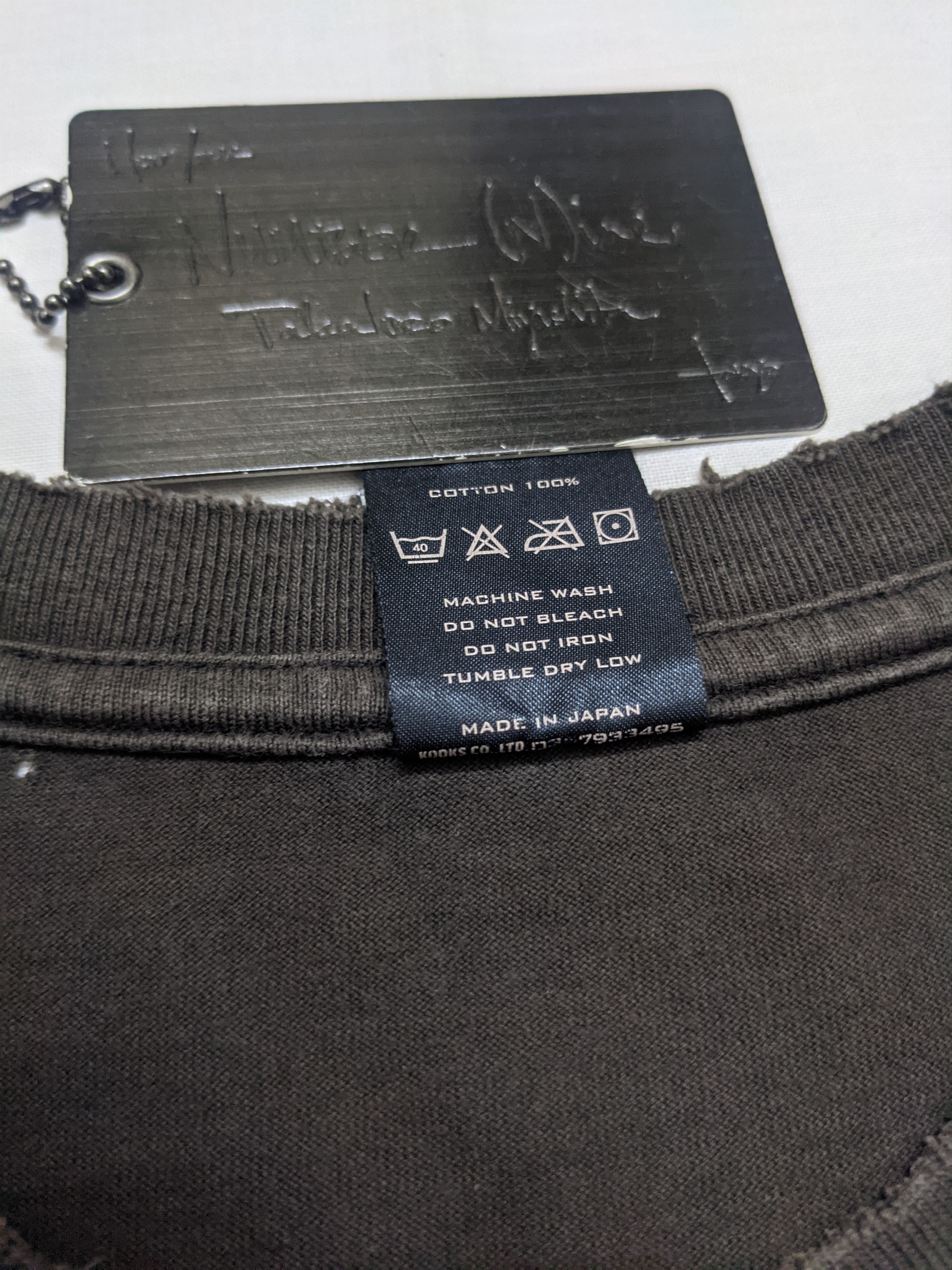 Japanese Brand NUMBER (N)INE Takahiro Miyashita 05SS Nightcrawler Tee Size US M / EU 48-50 / 2 - 13 Thumbnail