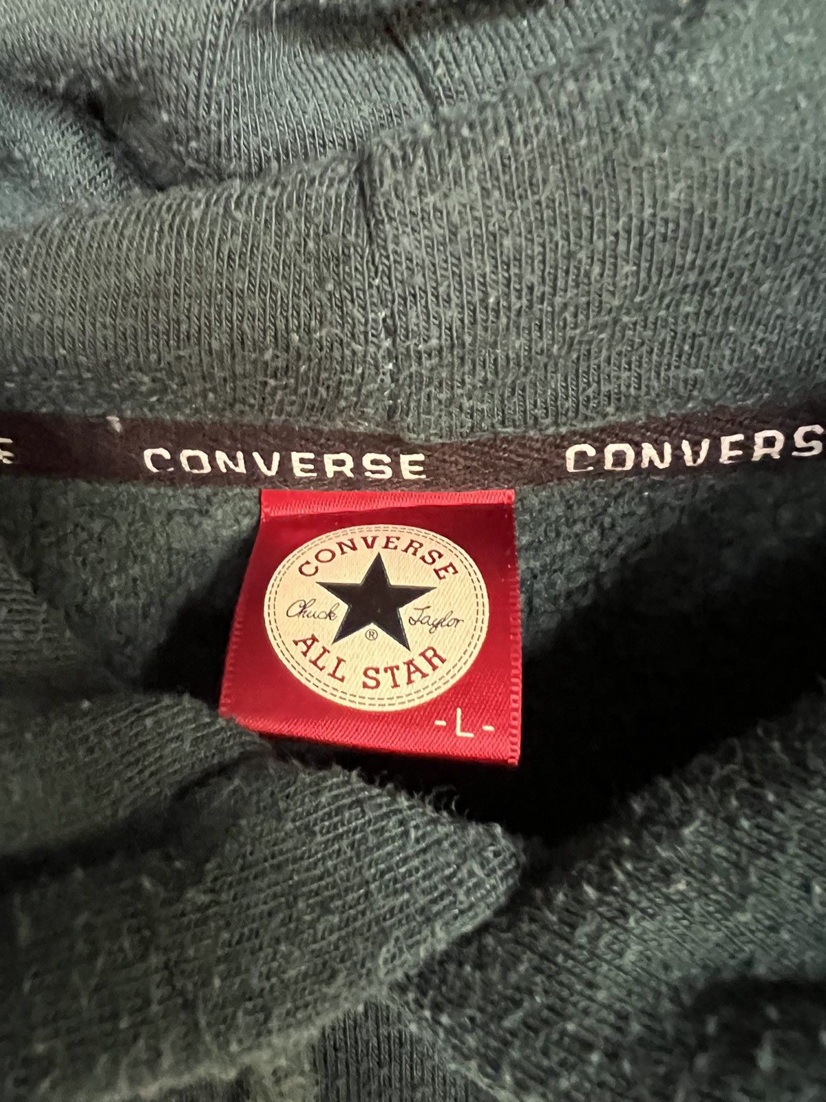 Converse Vintage Converse All Star Logo Hoodies Size US L / EU 52-54 / 3 - 4 Thumbnail