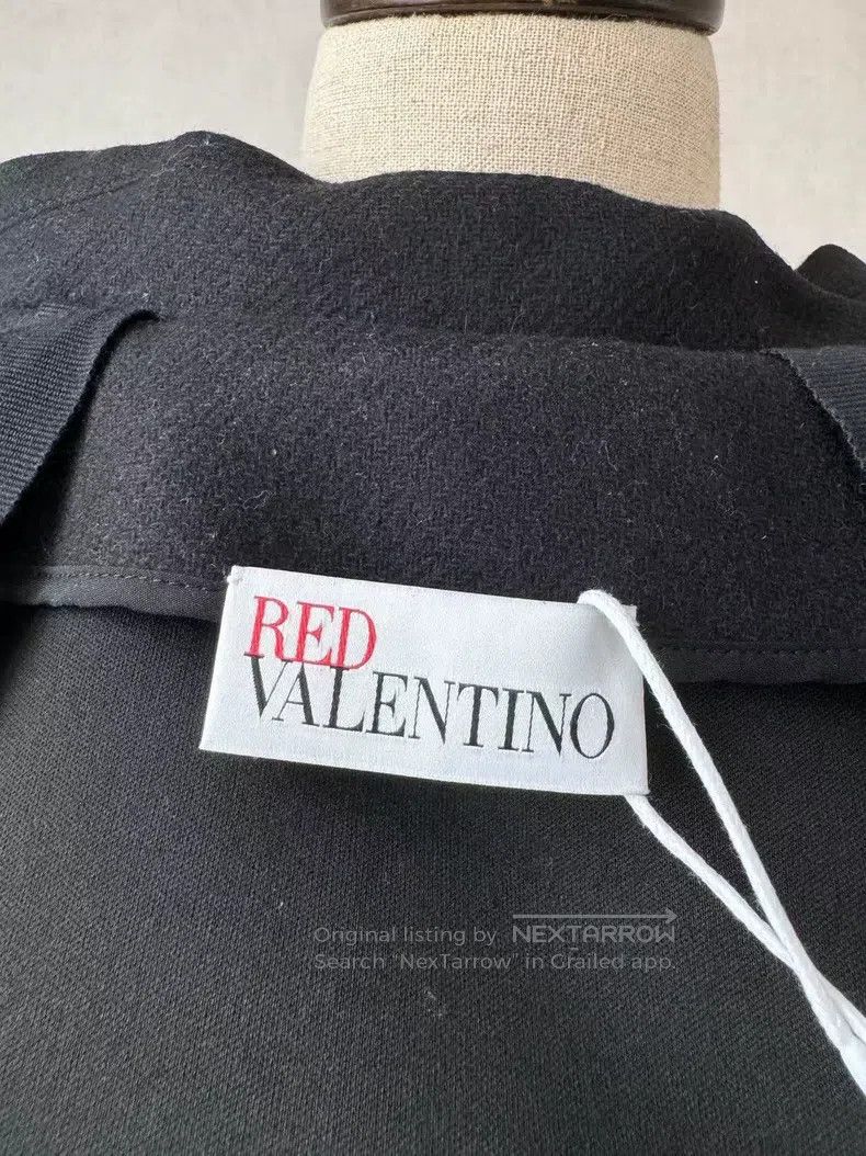 Valentino Valentino RED series wool cape coat Size L / US 10 / IT 46 - 3 Thumbnail