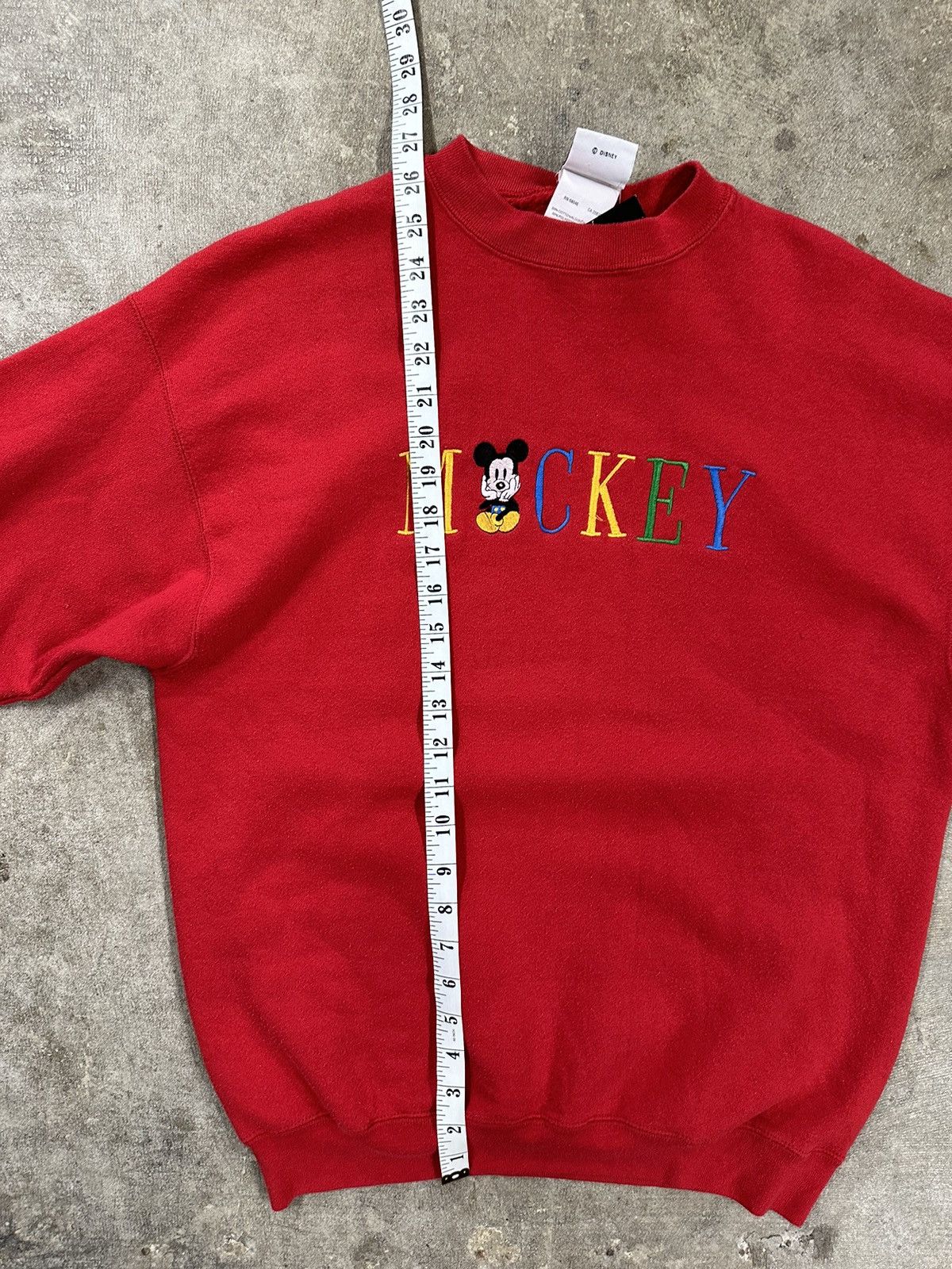 Disney Vintage 90s Disney Mickey Mouse Cartoon Sweatshirt Size US M / EU 48-50 / 2 - 8 Thumbnail