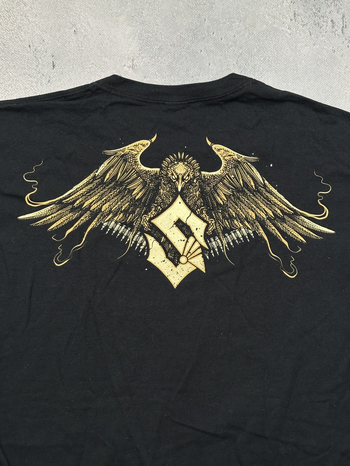 Band Tees Vintage Sabaton Band Tee Y2K Metal Goth Graphic T Shirt 00s Size US M / EU 48-50 / 2 - 8 Thumbnail