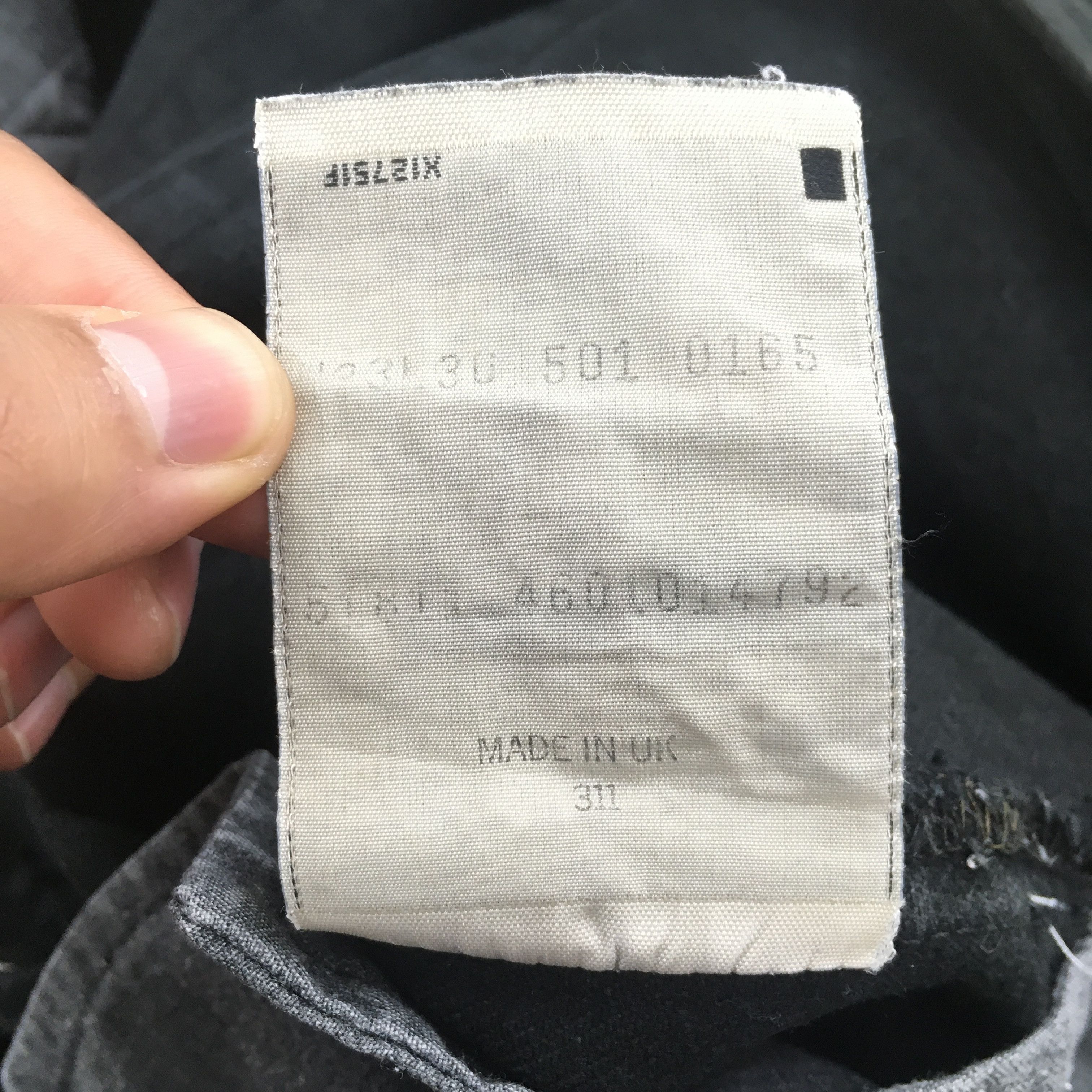 Levi's Size 30x29.5 Vintage 90s Levi's 501 Black Jeans S341 Size US 30 / EU 46 - 14 Thumbnail