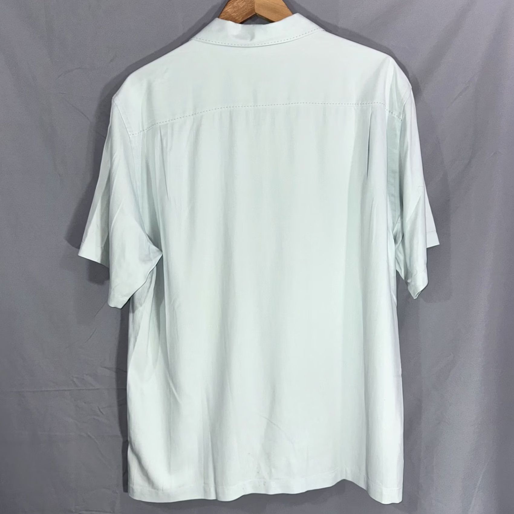 Tommy Bahama Tommy Bahama Shirt Mens Large Silk Short Sleeve Button Up Camp Pocket Casual Size US L / EU 52-54 / 3 - 2 Thumbnail