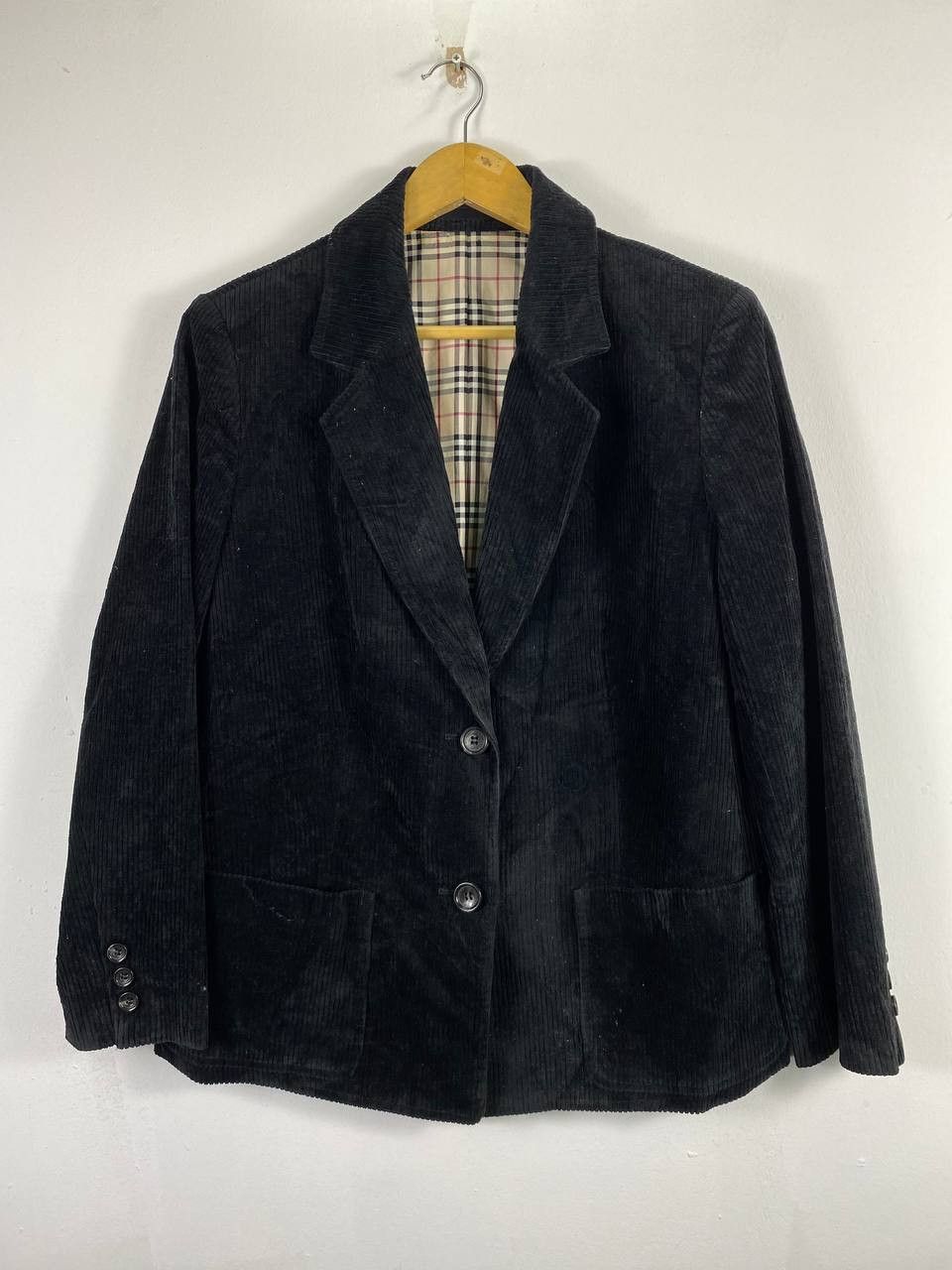 Burberry burberry corduroy jacket nova checkered lining Size US M / EU 48-50 / 2 - 1 Thumbnail