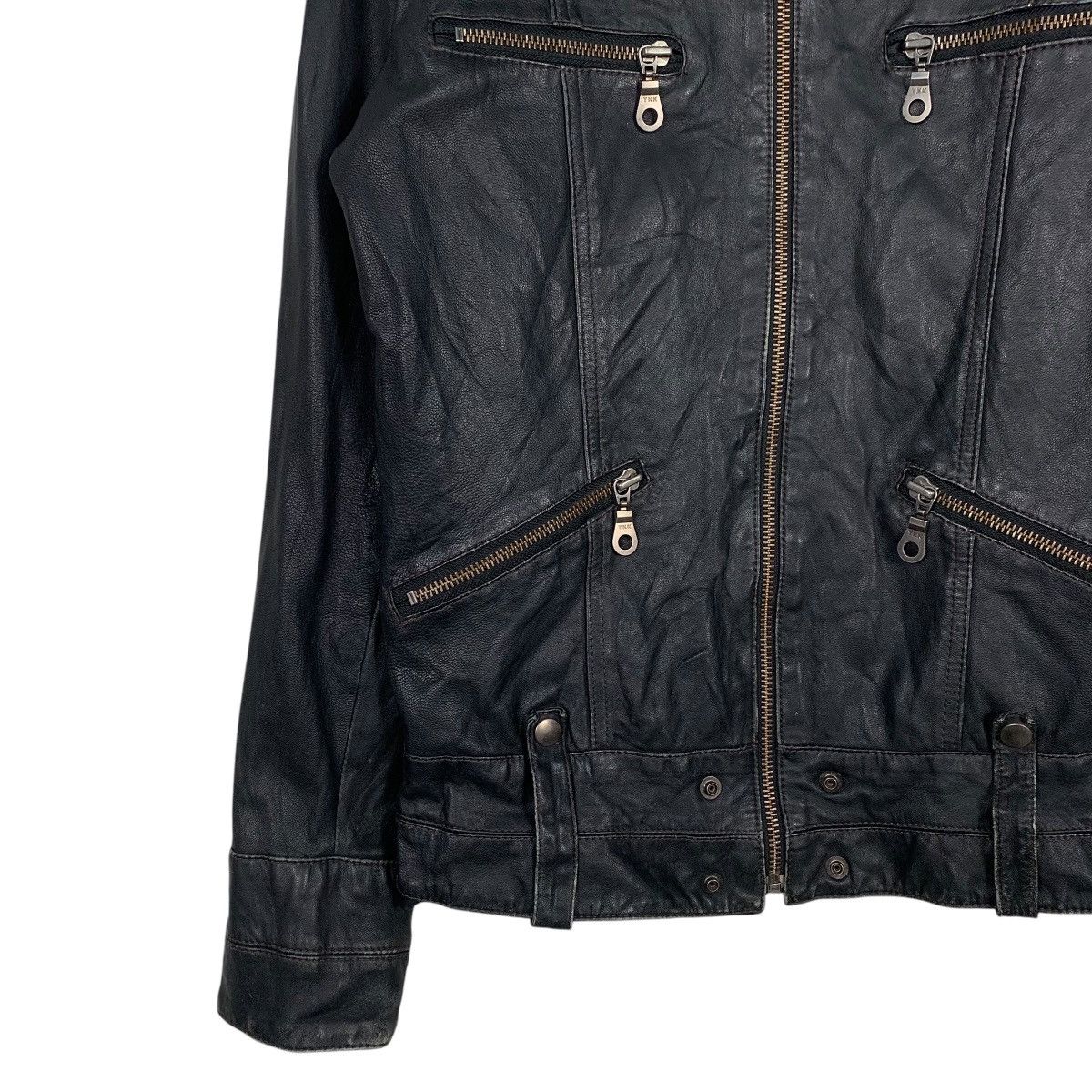 Japanese Brand Japanese Brand Aima Sheepskin Biker Leather Jacket Size US M / EU 48-50 / 2 - 3 Thumbnail