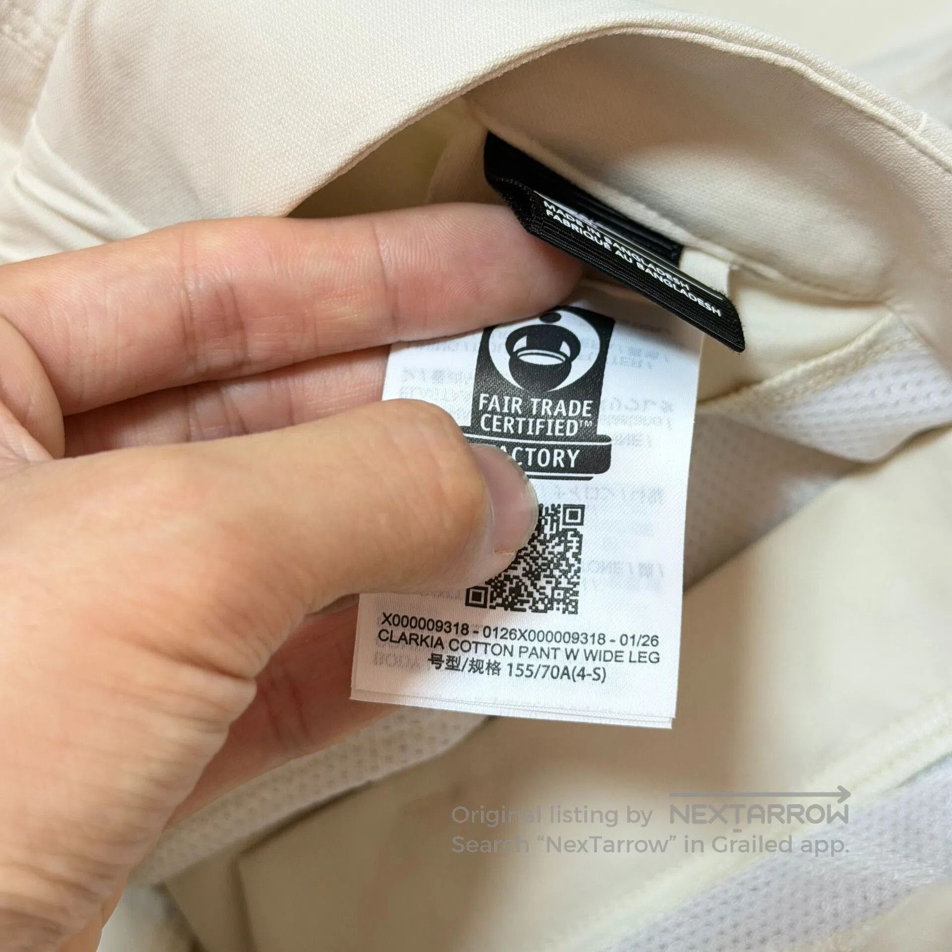 Arc'teryx Arcteryx Clarkia Cotton Women's Pant. Size 24" / US 00 / IT 34 - 6 Thumbnail