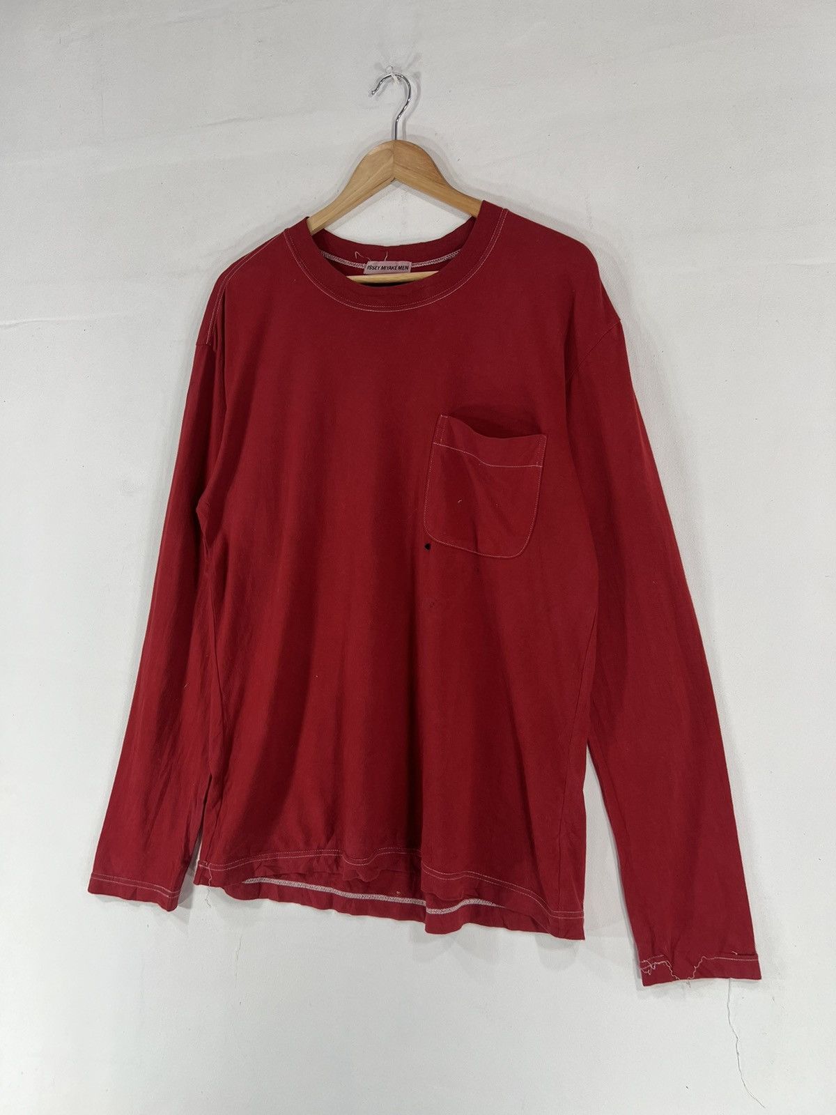 Issey Miyake Vintage Issey Miyake Longsleeves Tshirt Size US L / EU 52-54 / 3 - 9 Thumbnail