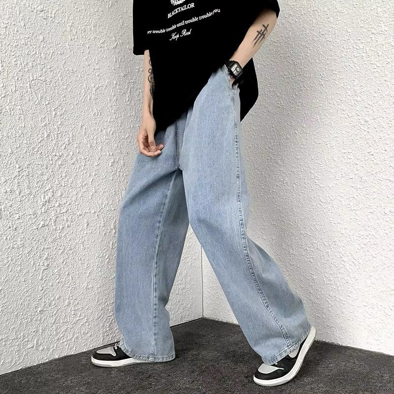 Vintage Streetwear Basic Style Baggy Jeans Size US 29 - 2 Thumbnail