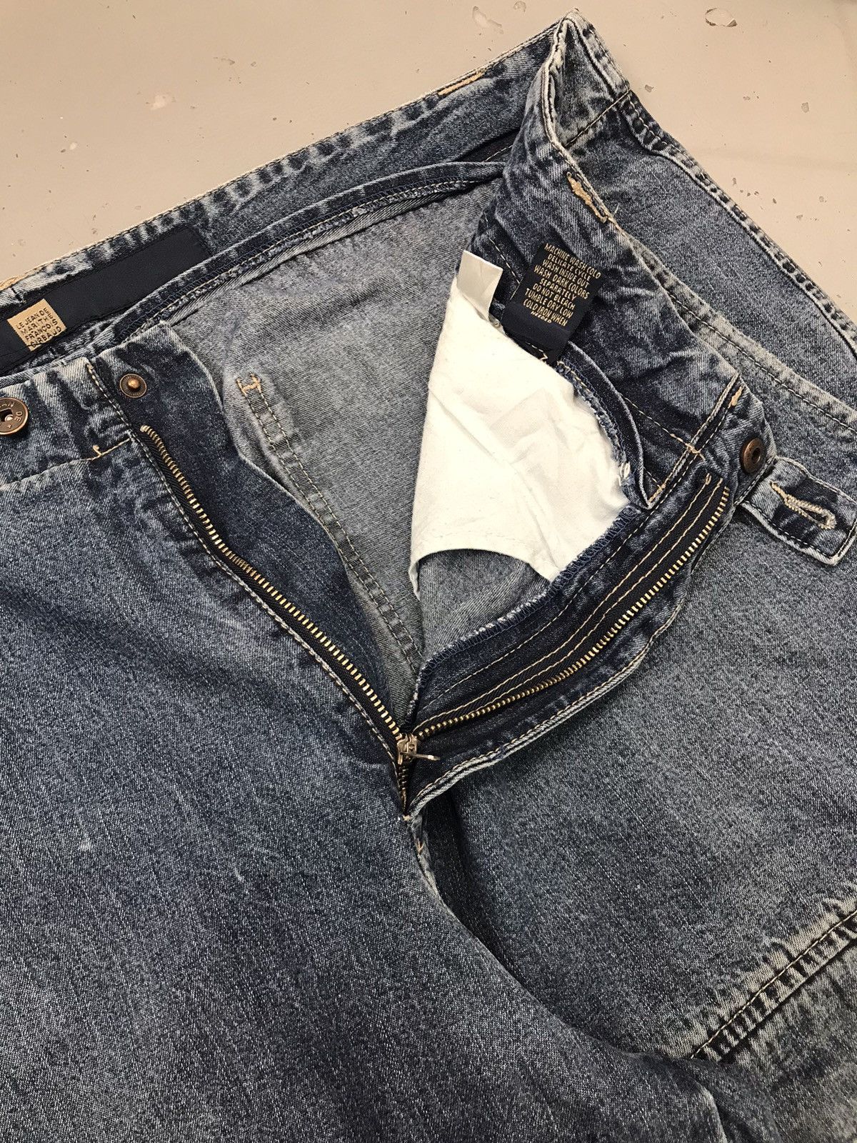 Marithe + Francois Girbaud Vintage marithe & Francois girbaud baggy denim pant Size US 44 / EU 60 - 8 Thumbnail