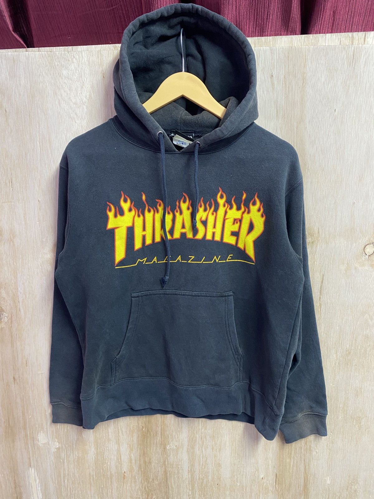 Thrasher Thrasher Magazine Flame Logo pullover hoodie. Size US XL / EU 56 / 4 - 1 Thumbnail