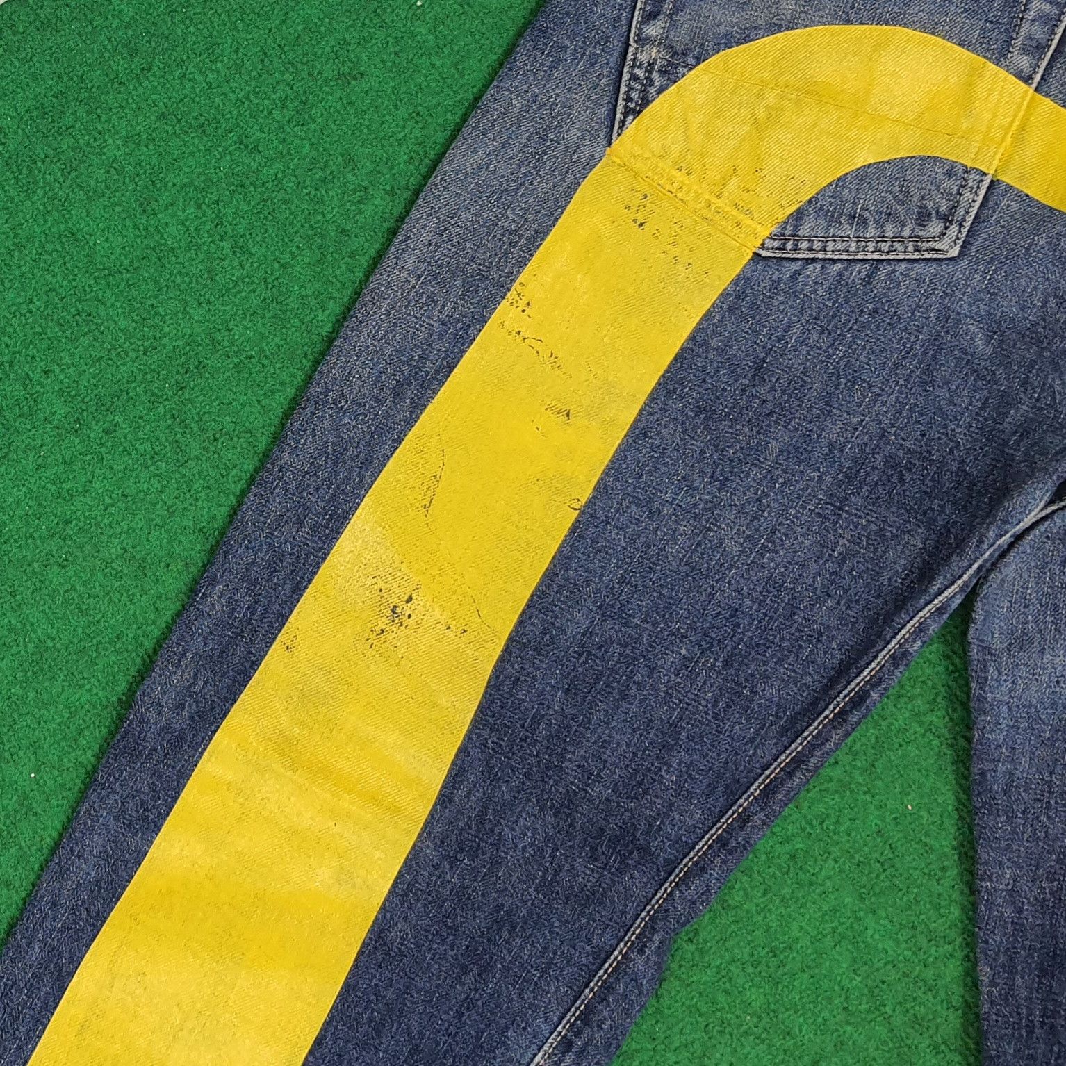 Japanese Brand Vintage Evisu Selvedge Japan Brand Custom Daicock Jeans Size US 26 / EU 42 - 4 Thumbnail