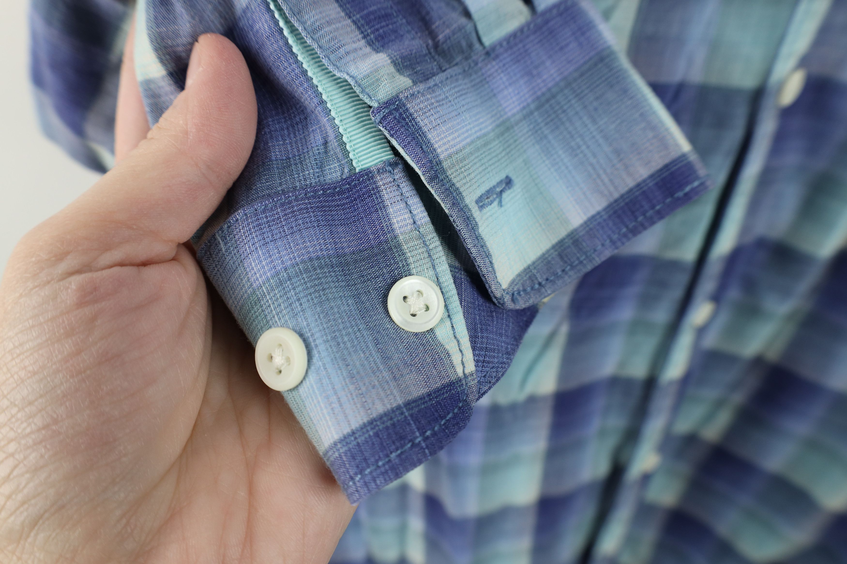 Tommy Bahama Vintage Tommy Bahama Blend Collared Button Shirt Plaid Size US L / EU 52-54 / 3 - 4 Thumbnail