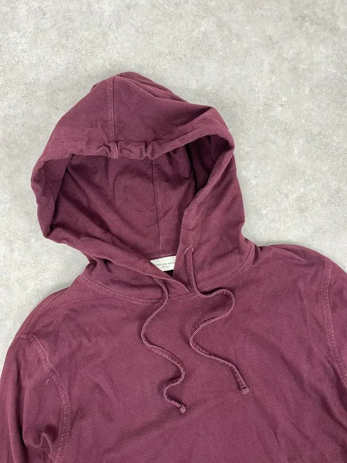 Dries Van Noten AW2019 Dries van Noten Bordeaux Psycho Hallucination Back Hoodie Size US S / EU 44-46 / 1 - 6 Thumbnail