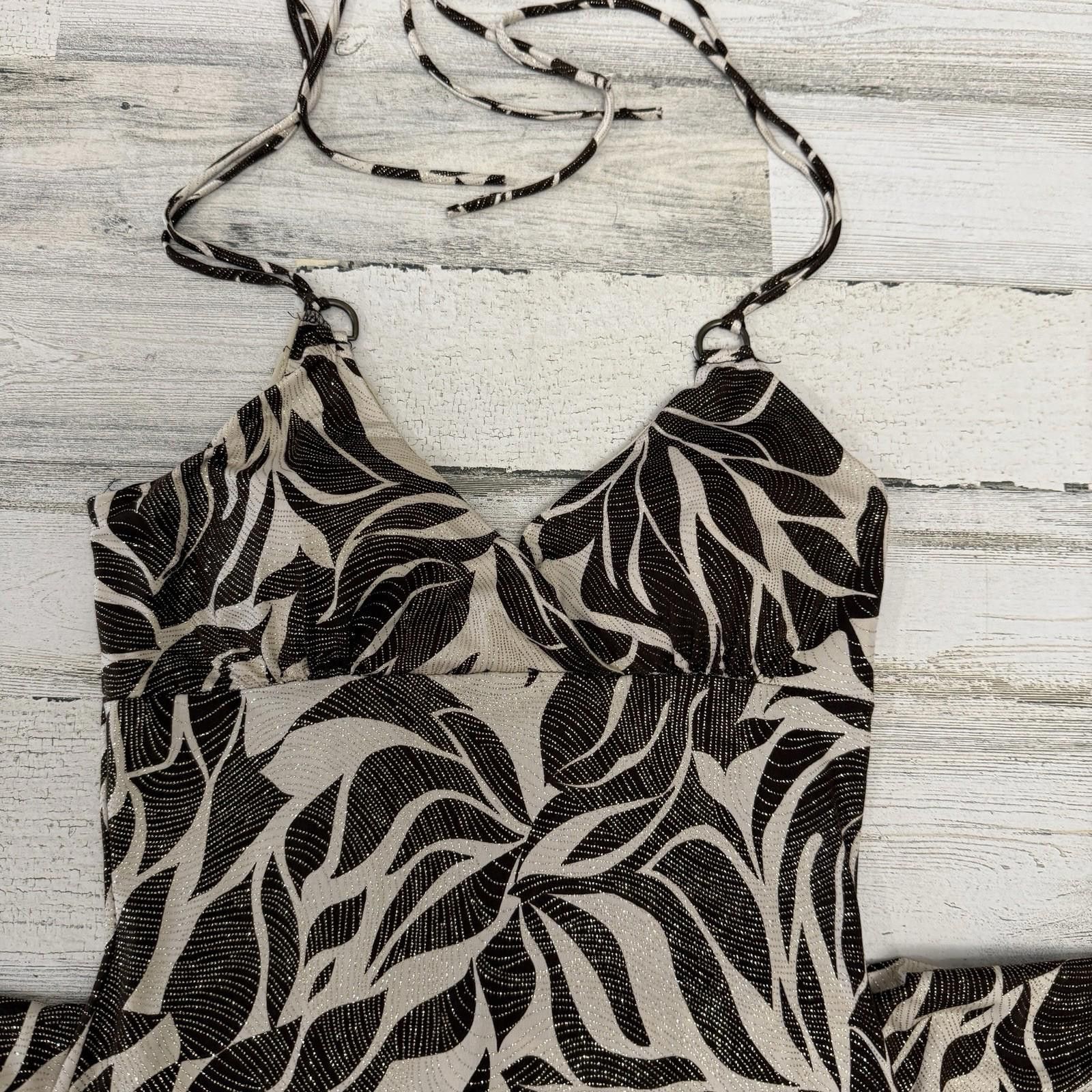 Designer Floral Y2K Body Central Medium Maxi Dress Size M / US 6-8 / IT 42-44 - 8 Thumbnail