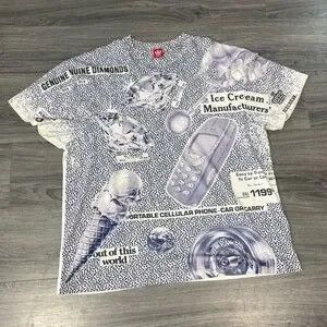 Icecream Icecream shopping guide Graphic Tee Size US M / EU 48-50 / 2 - 1 Thumbnail