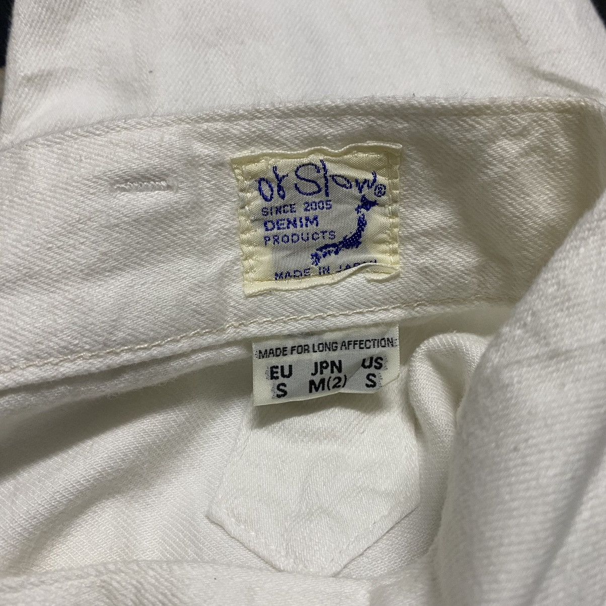 Orslow Orslow White Billy Cropped Pants Size US 29 - 17 Thumbnail