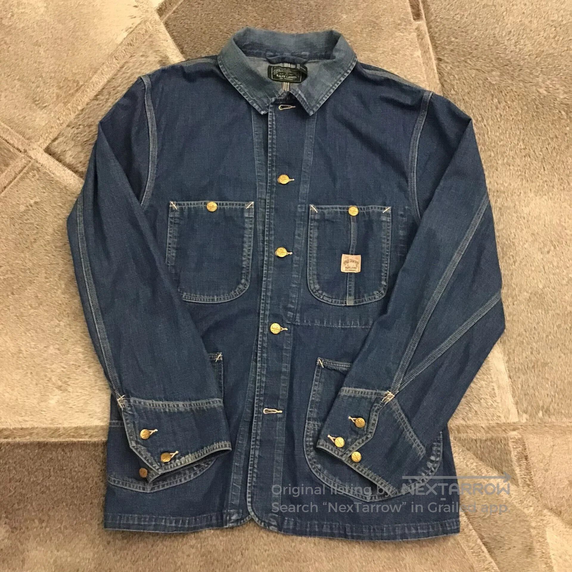 Polo Ralph Lauren Ralph Lauren Denim Work Jacket. Size US M / EU 48-50 / 2 - 1 Thumbnail