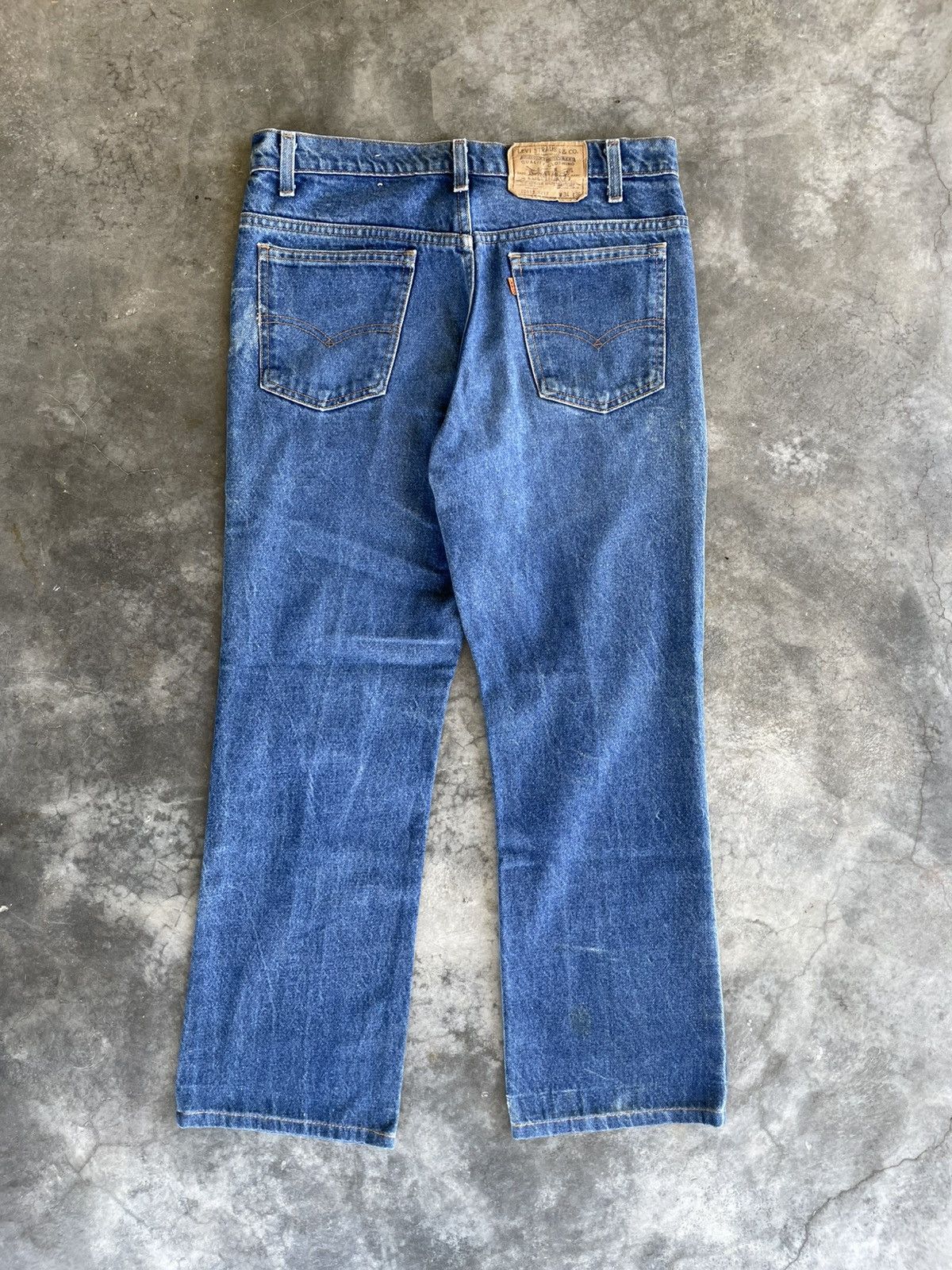 Levi's × Vintage VTG 80s Levi's 517 Orange Tab Size US 34 / EU 50 - 9 Thumbnail