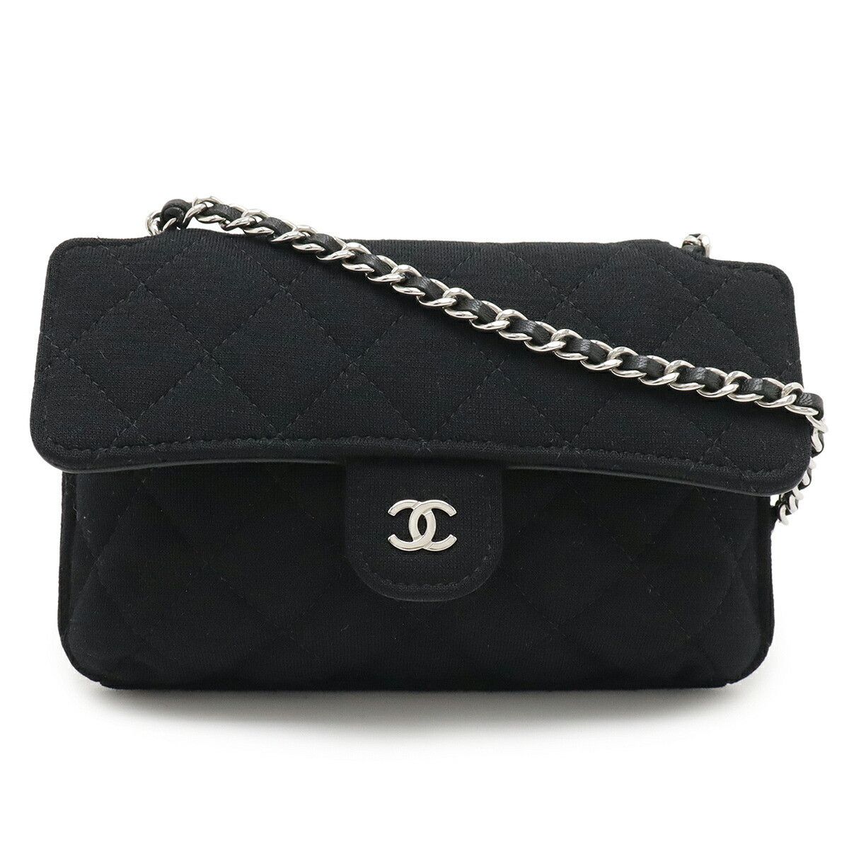 Chanel Chanel Chanel Matelassé 2way Bag Cotton Jersey Nylon Leather Tote Bag Cotton Shoulder Bag AP2095 DUTY FREE for USA Size ONE SIZE - 1 Thumbnail