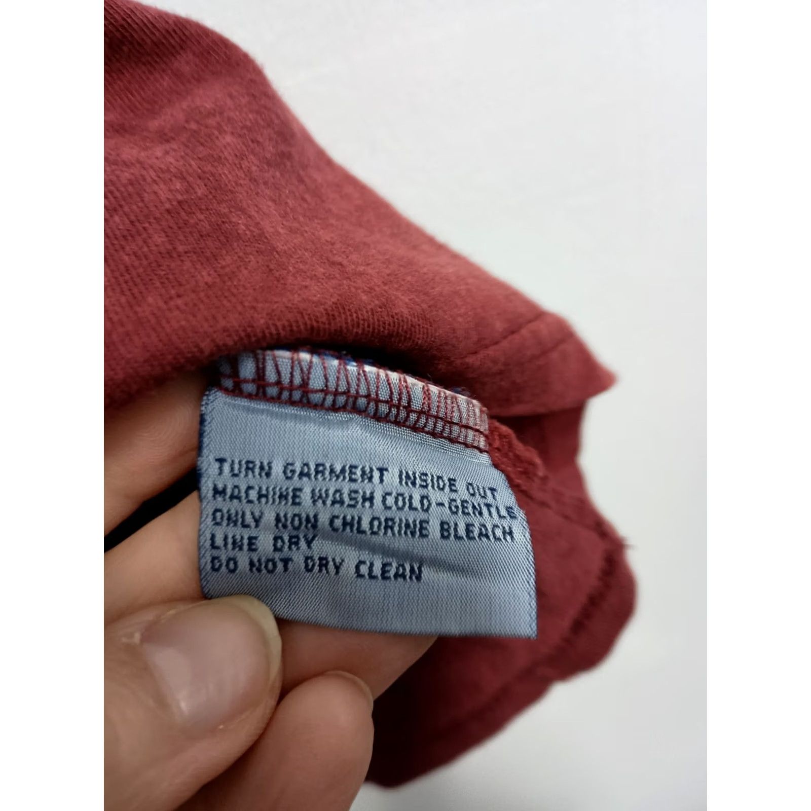 Vintage VINTAGE Cambridge Dry Goods Top Womens Medium Red Embroidered BOHO Short Sleeve Shirt Size M / US 6-8 / IT 42-44 - 5 Thumbnail