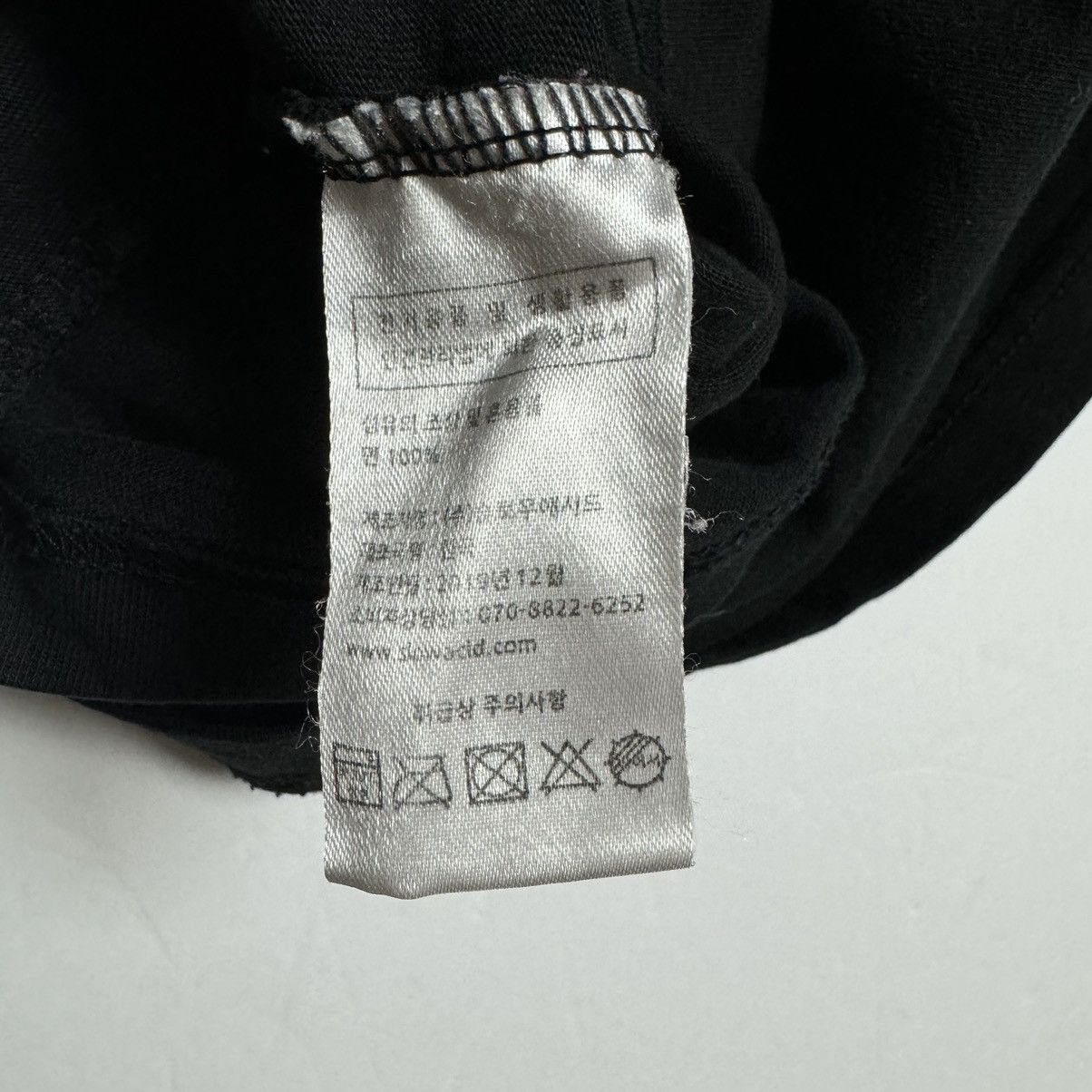 Japanese Brand SLOWACID × TEDDYISLAND NCT Black Crewneck Relaxed Fit Tee Size US M / EU 48-50 / 2 - 8 Thumbnail