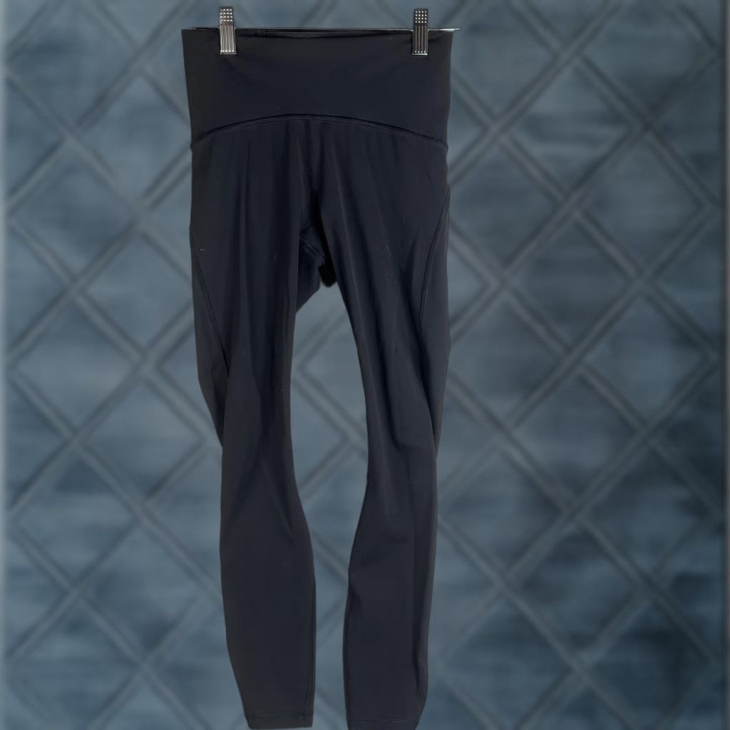Lululemon Lululemon Leggings Womens S Black High Rise Ankle Yoga Compression Pants Size 28" / US 6 / IT 42 - 1 Thumbnail