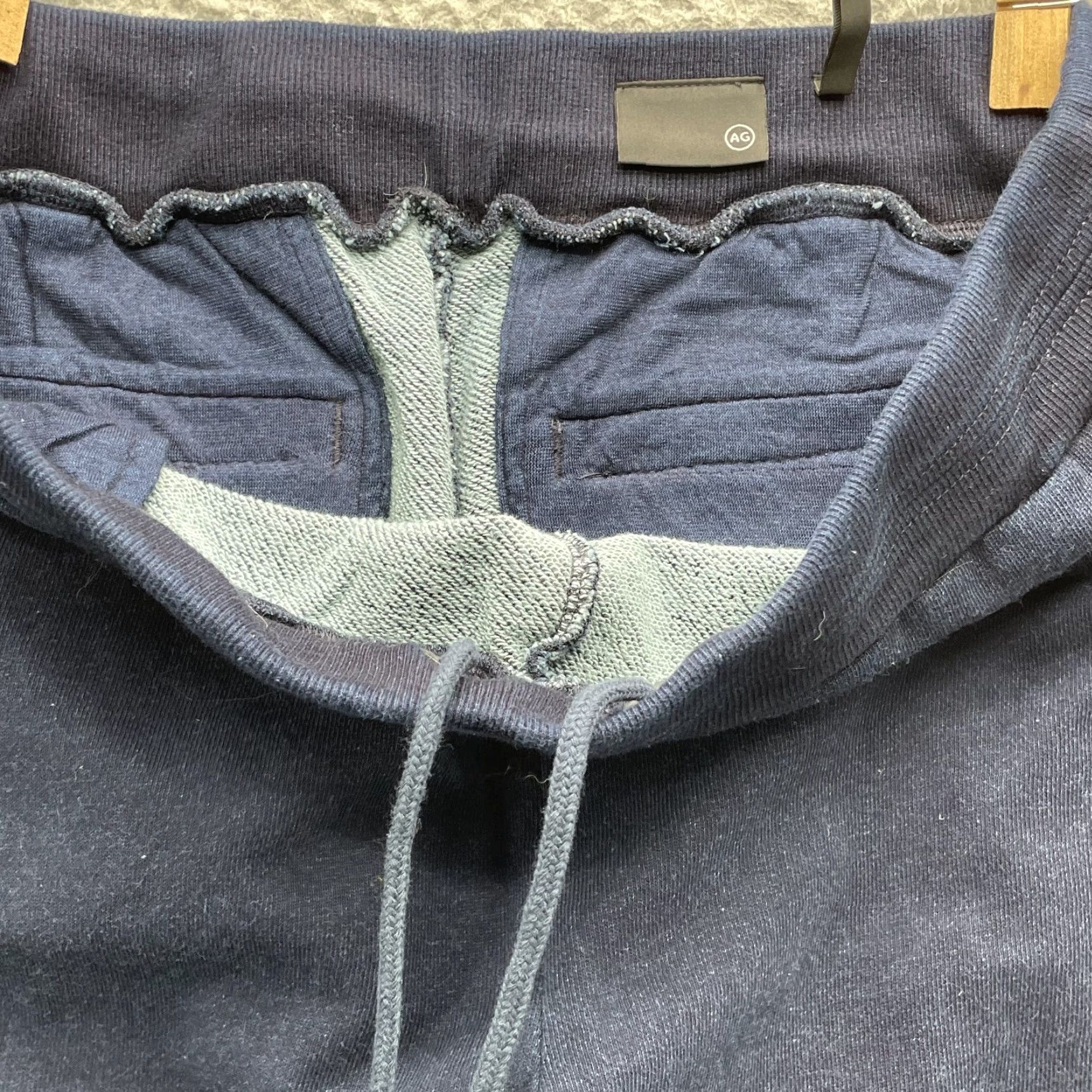 Vintage Adriano Goldschmied Jogger Pant Men's M Workwear Preppy Travel Lounge Gym Shirt Pants Size US 31 - 7 Thumbnail