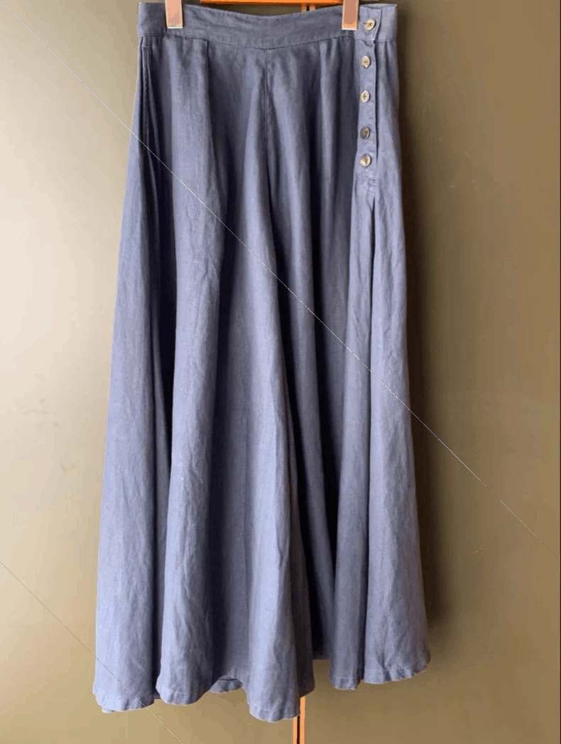 Kapital Kapital Size1 Linen wide-leg skirt trousers Size 25" / US 0 / IT 36 - 1 Thumbnail