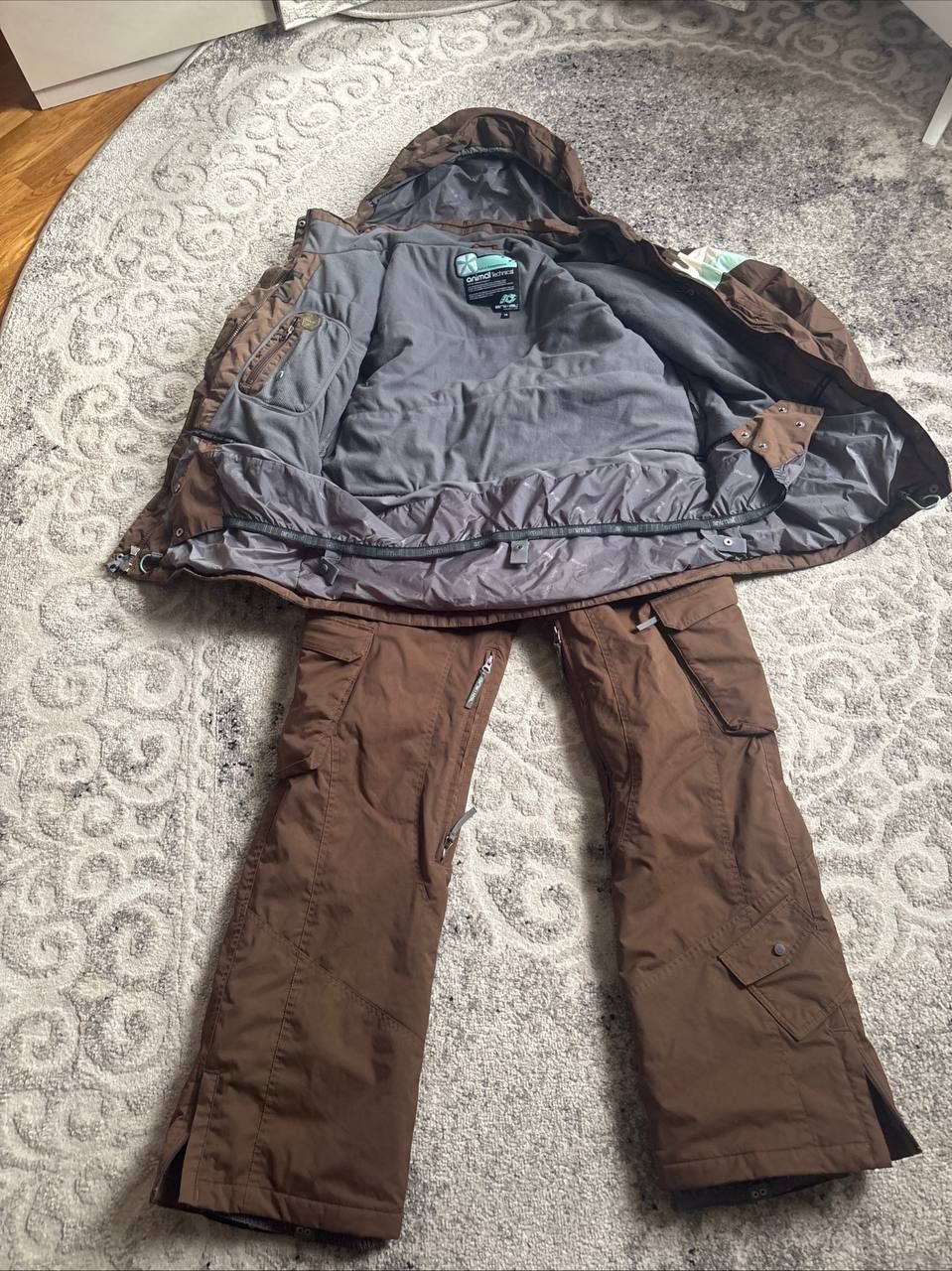 Vintage Animal Technical Women's Ski Suit Set - Size M (12-14) Size M / US 6-8 / IT 42-44 - 8 Thumbnail
