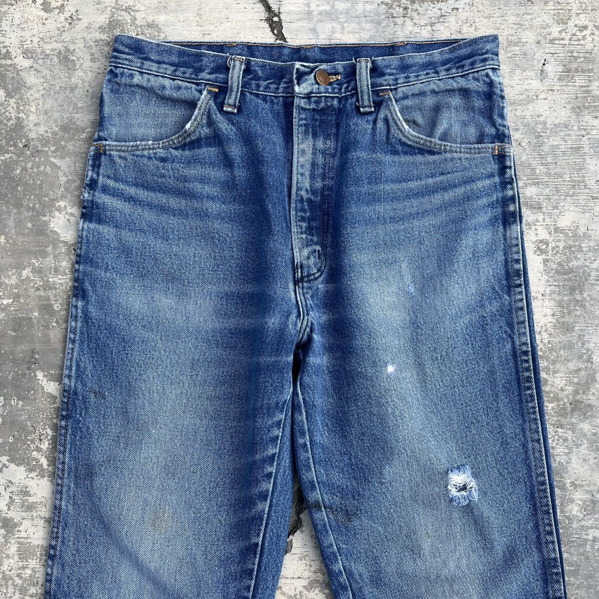 Rustler Vintage 70s 80s Rustler Regular Fit Denim Jeans Size 30x30 Size US 30 / EU 46 - 3 Thumbnail