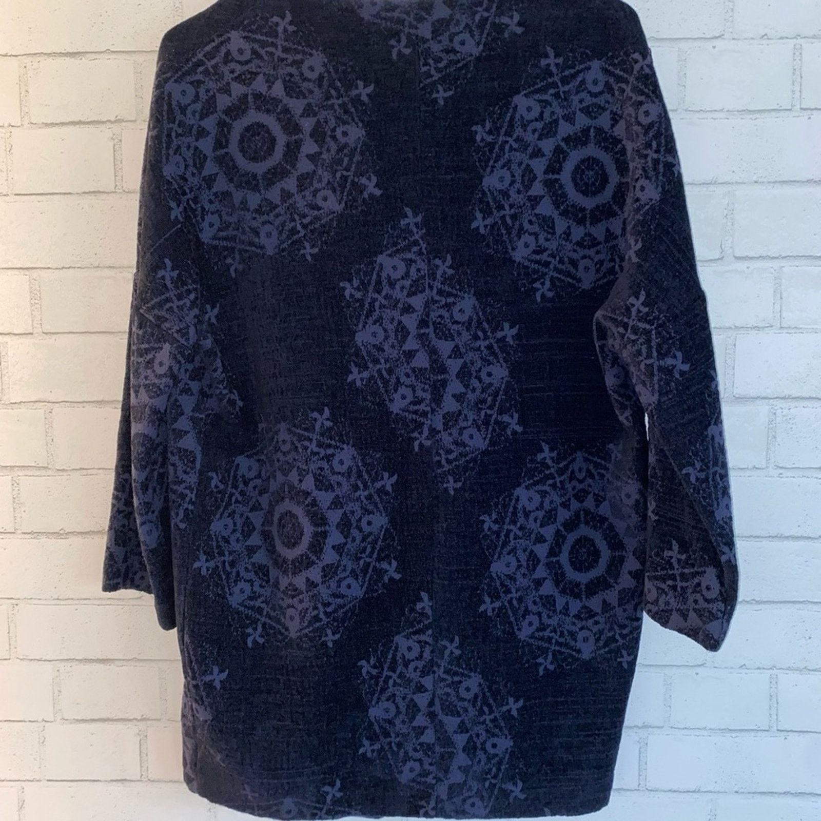Desigual DESIGUAL $400 38 / 8 / M Purple / Black Cotton Blend Jacket Size M / US 6-8 / IT 42-44 - 7 Thumbnail