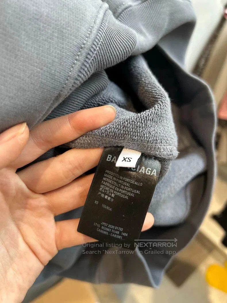 Balenciaga Balenciaga Classic Oversized Sweatshirt. Size US XS / EU 42 / 0 - 3 Thumbnail