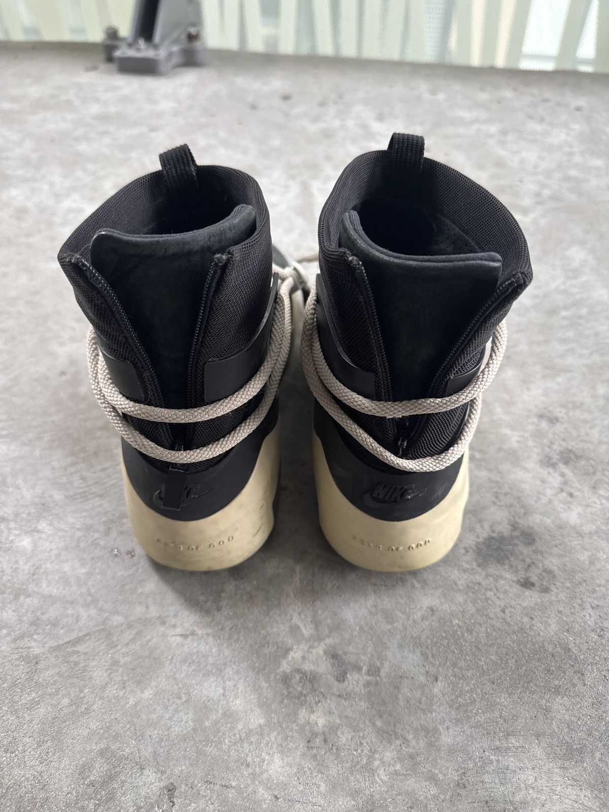 Fear of God × Nike Nike Air Fear of God 1 black fog Size US 8 / EU 41 - 2 Thumbnail
