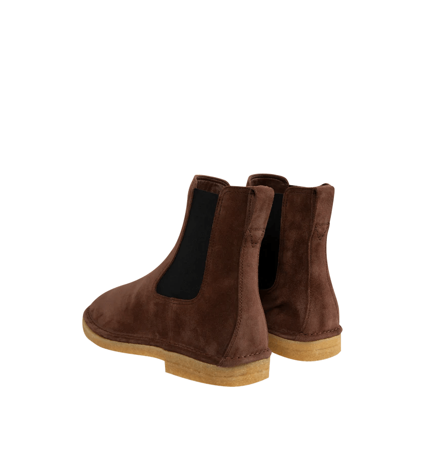 Bottega Veneta o1h1sh10526 Daddy Chelsea Ankle Boot in Brown/Star Anise Size US 13 / EU 46 - 3 Thumbnail