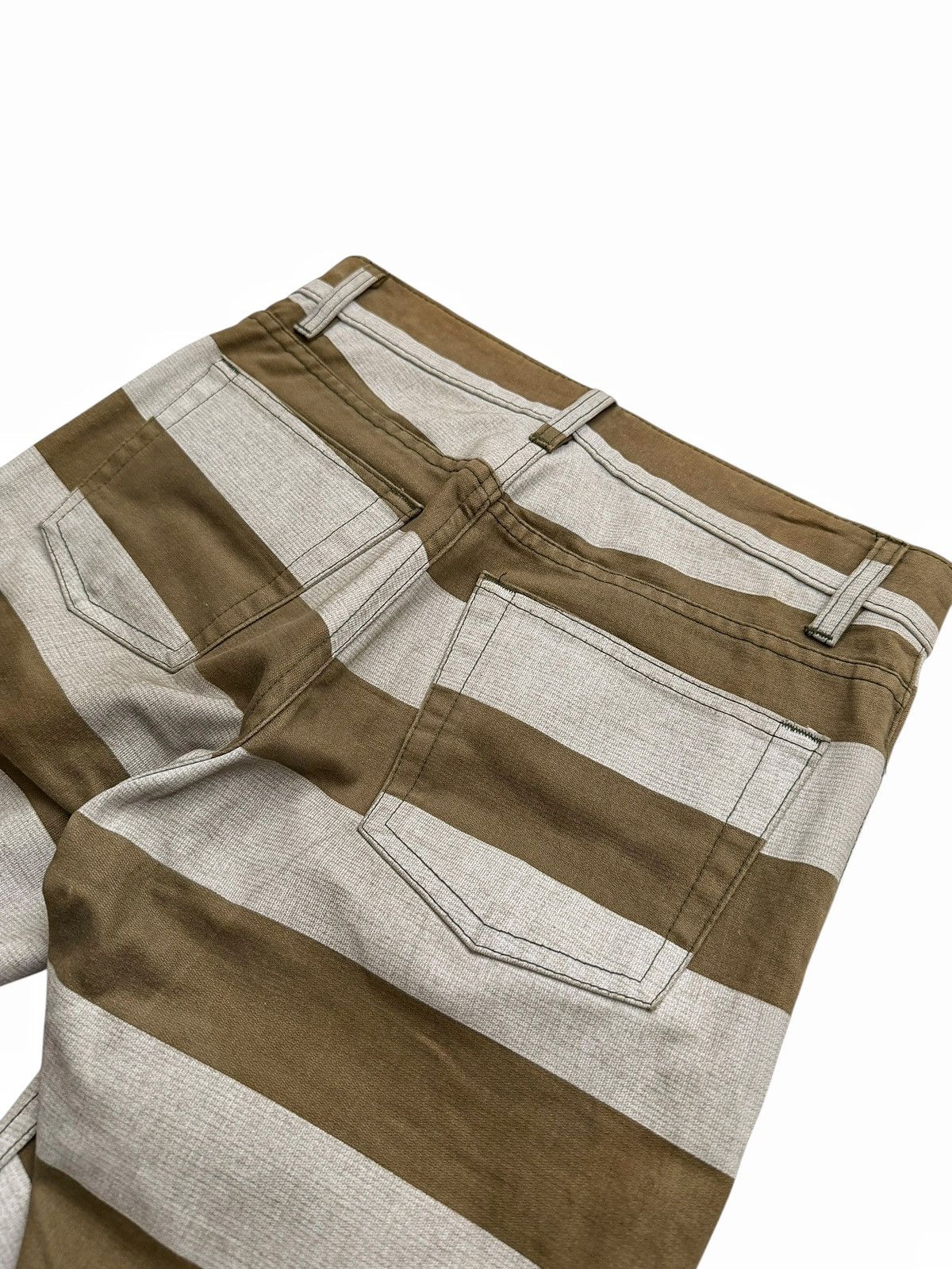 Helmut Lang 1999 Prisoner Denim Stripe Pants Size US 28 / EU 44 - 9 Thumbnail