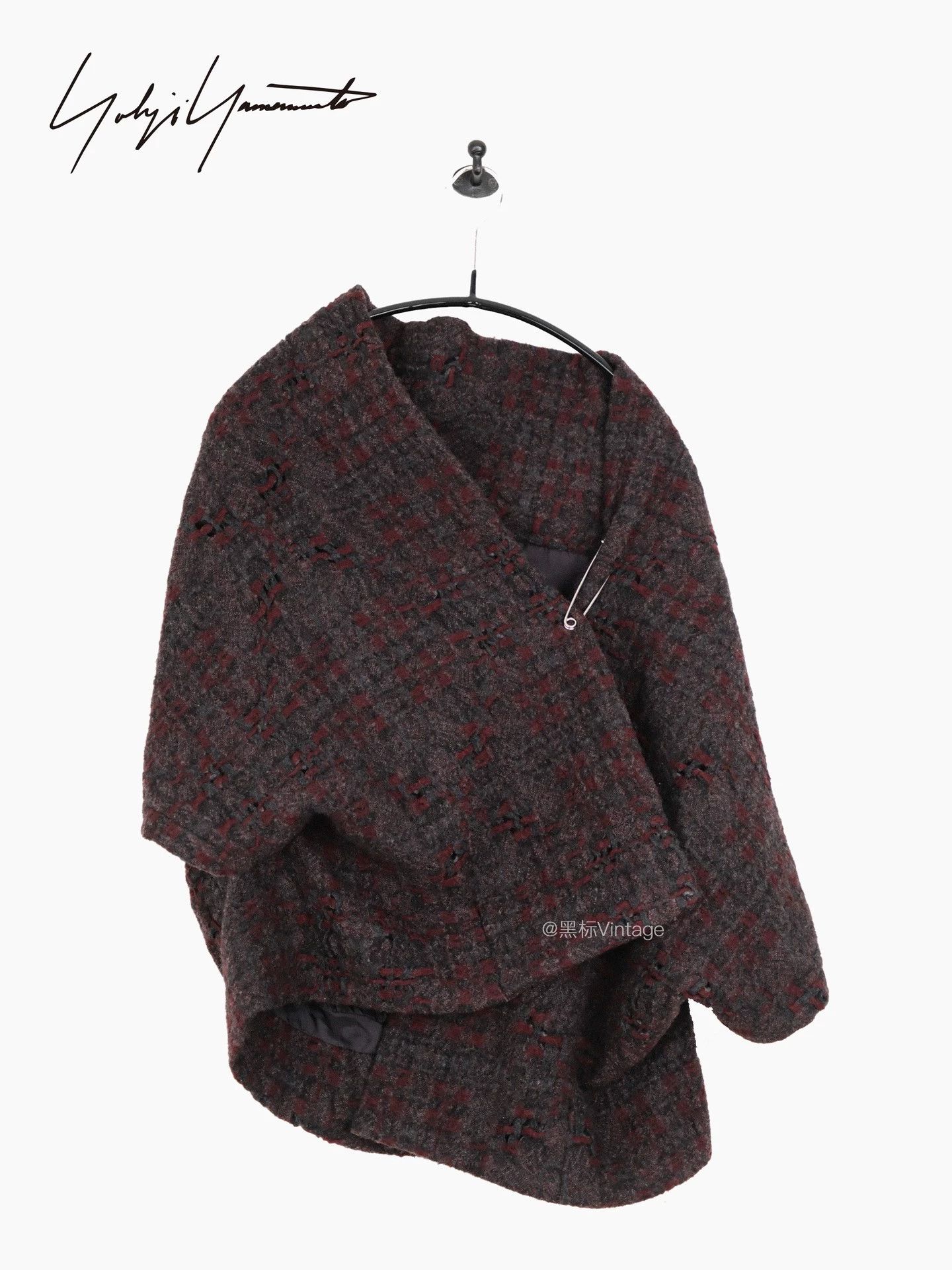 Yohji Yamamoto Yohji Yamamoto 15ss Vintage Deformed Kimono Cape Women Size XS / US 0-2 / IT 36-38 - 1 Thumbnail