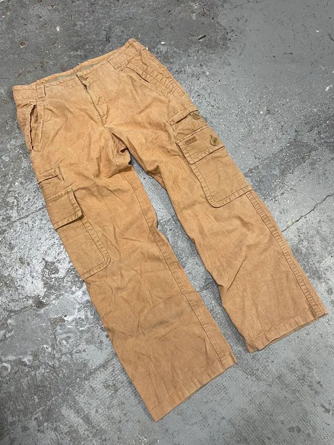 Moschino × Vintage 2000s Moschino Beige Cargo Pants Size US 32 / EU 48 - 5 Thumbnail